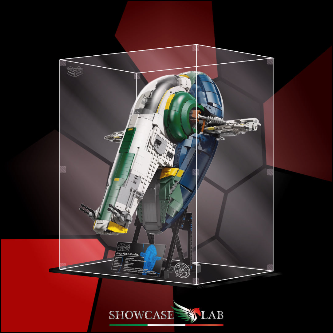 Teca LP289 | Per Set Lego® 75409 - Astronave di classe Firespray di Jango Fett - STAR WARS