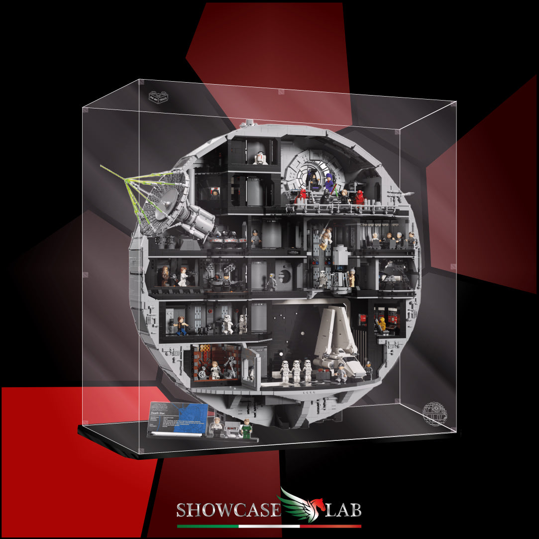 Teca LP332 | Per Set Lego® 75419 | Morte Nera - Death star - STAR WARS