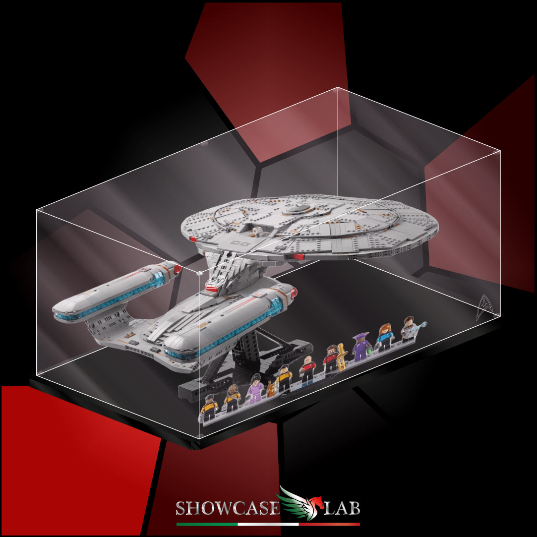 Teca LP338 | Per Set Lego® 10356 - Star Trek: U.S.S. Enterprise NCC-1701-D™