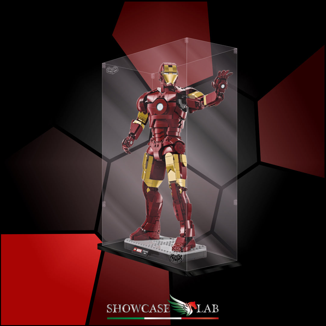 Teca LP340 | Per Set Lego® 76344 - Iron Man Mark 3 – Edizione del collezionista