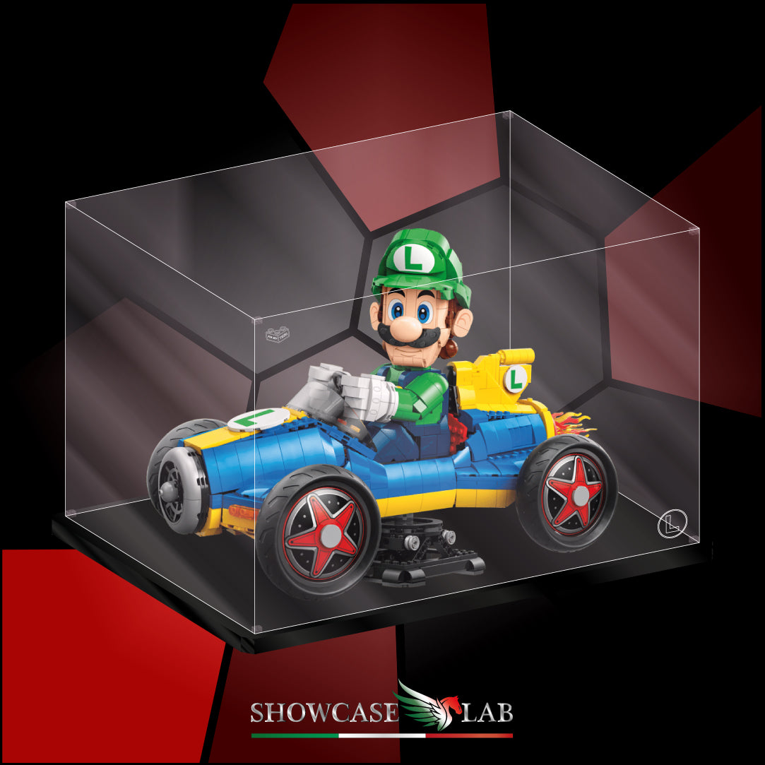 Teca LP366 | Per Set Lego® 72050 - Mario Kart™: Luigi e Mach 8