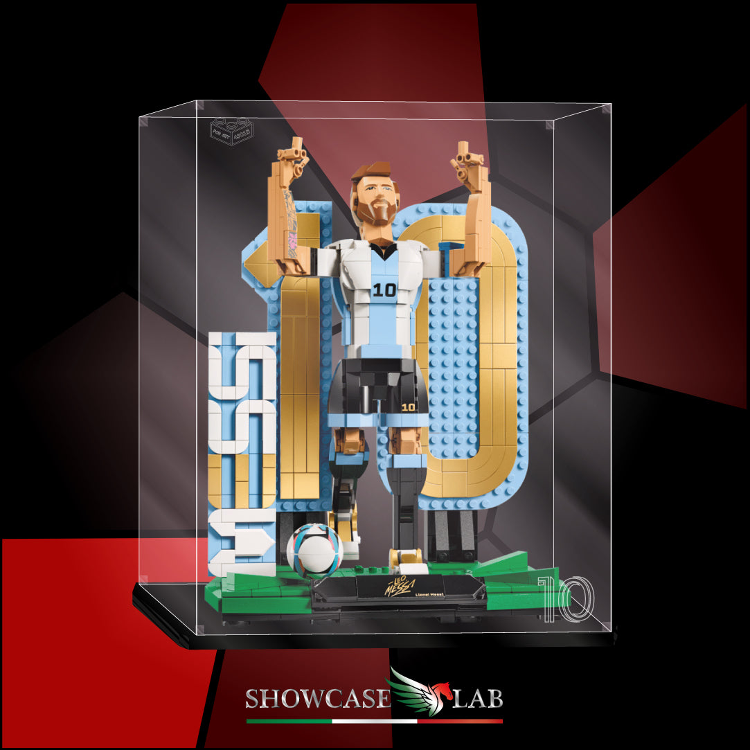Teca LP377 | Per Set Lego® 43015 - Lionel Messi – Leggenda del calcio