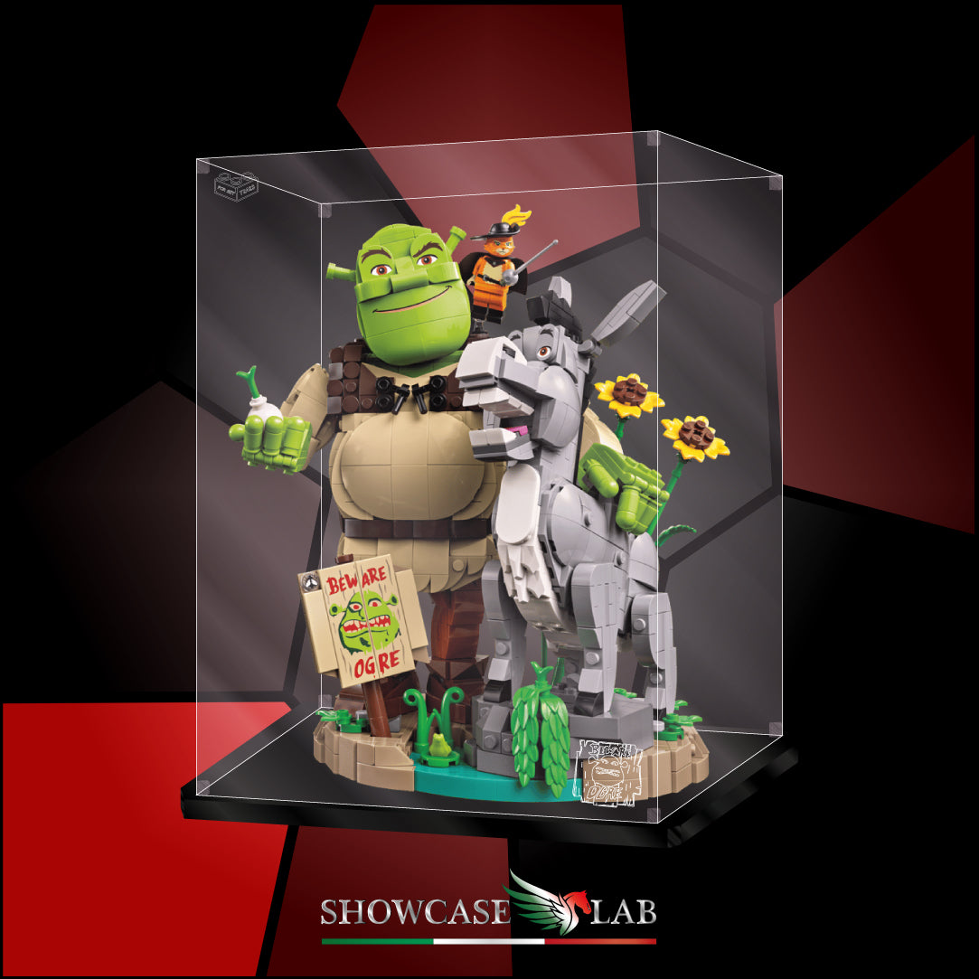 Teca LP381 | Per Set Lego® 72423 - Shrek, Ciuchino e Gatto con gli Stivali