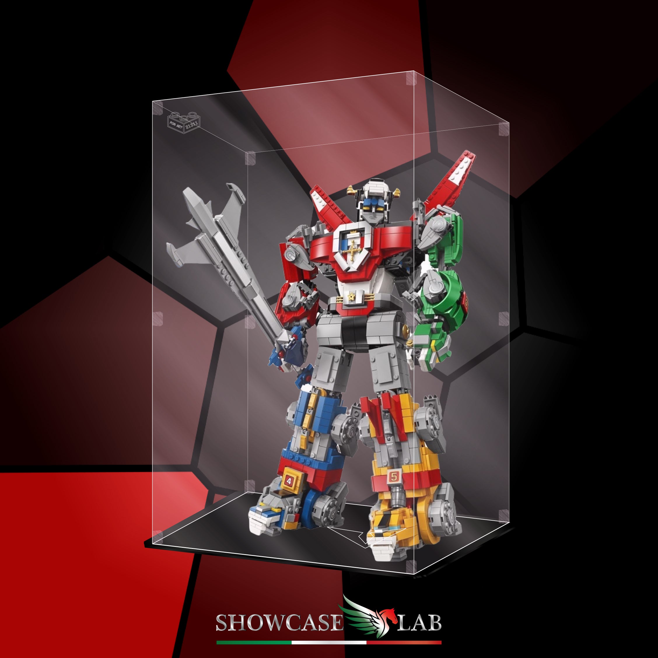 Teca LP6 | Per Set Lego® 21311 VOLTRON