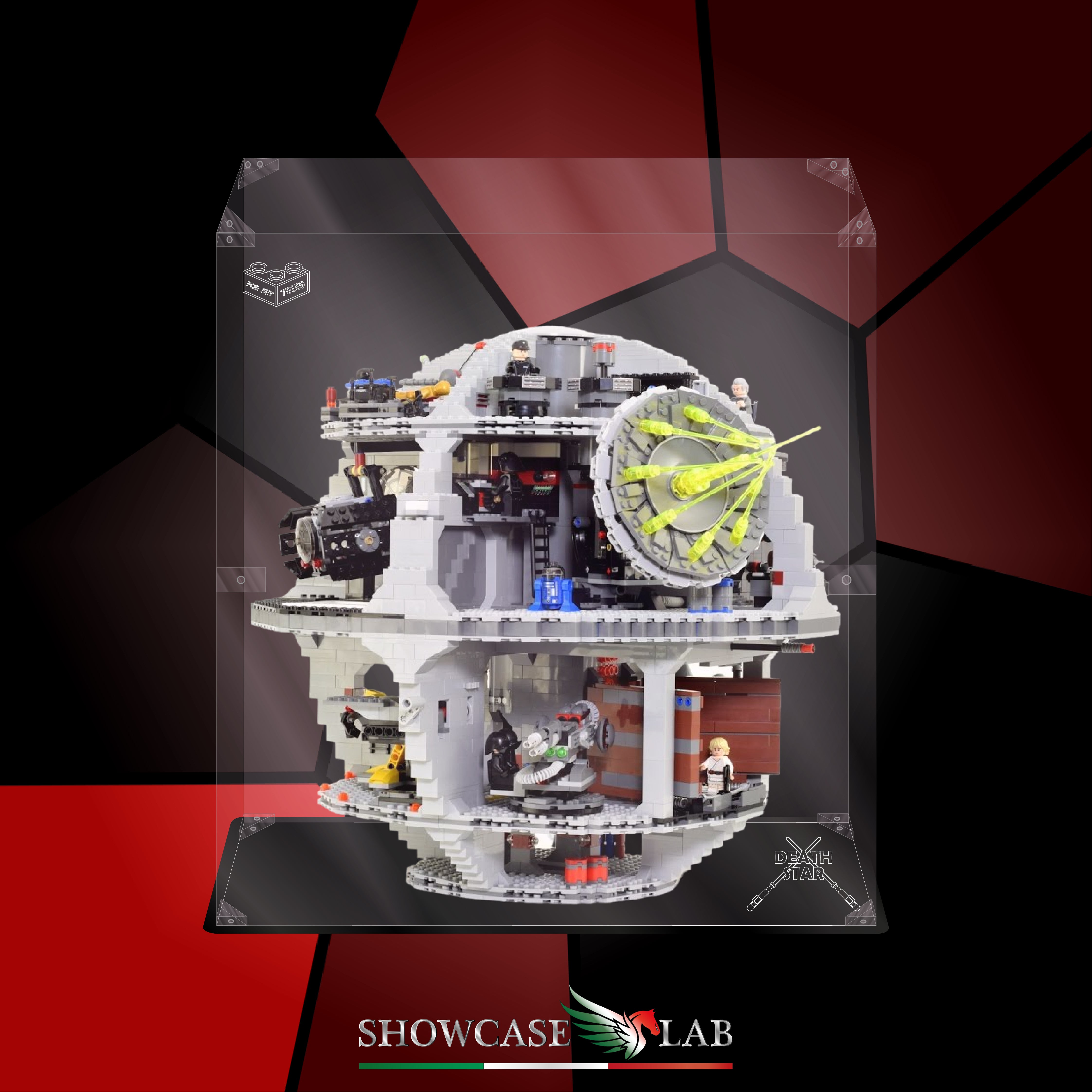 Teca LP78 | Per Set Lego® 75159 - Death Star la Morte Nera