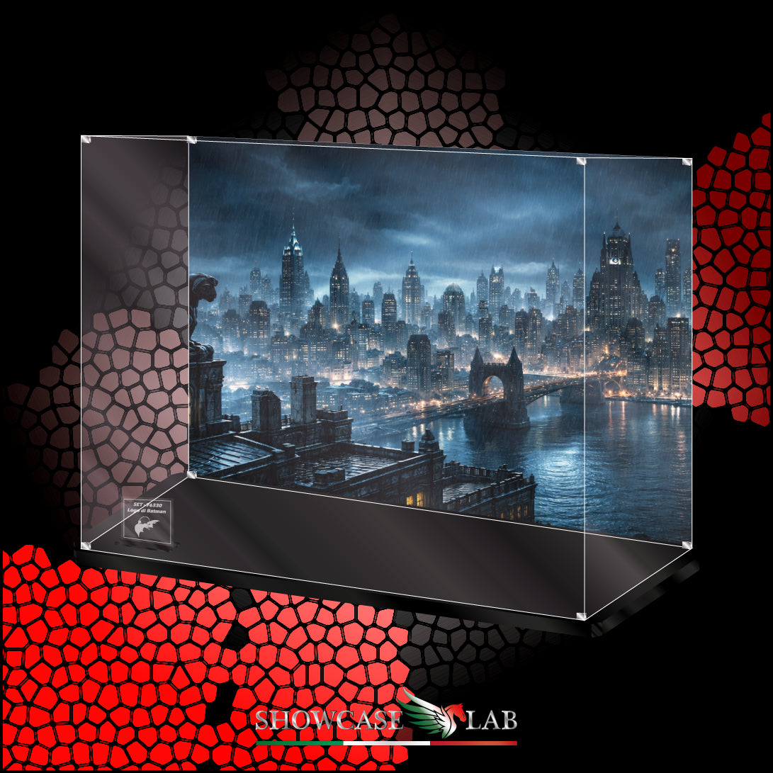 Teca LS365 | Per Set Lego® 76330 - Logo di Batman™.