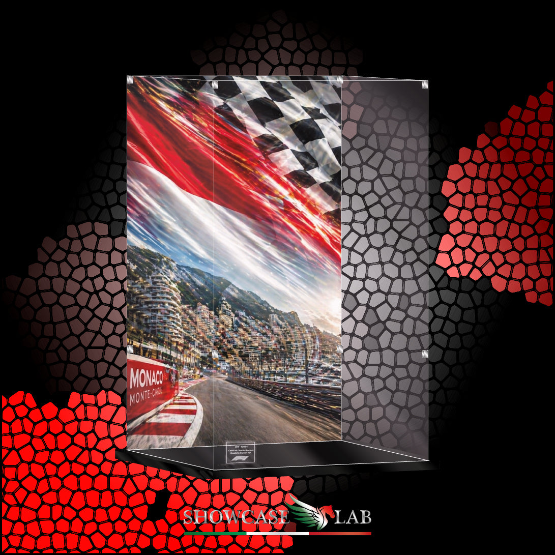 Teca LS372 | Per Set Lego® 43014 - Casco di Charles Leclerc Scuderia Ferrari HP.