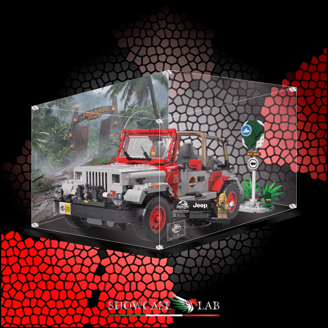 Teca LS375 | Per Set Lego® 77984 - Jurassic Park Jeep® Wrangler