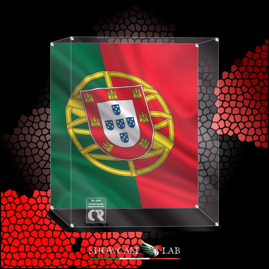 Teca LS378 | Per Set Lego® 43016 - Cristiano Ronaldo – Leggenda del calcio.