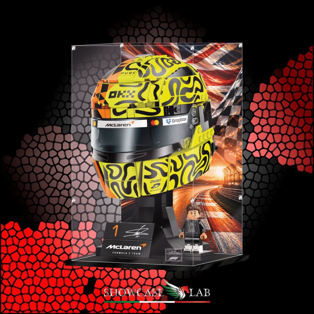 Teca LS411 | Per Set Lego® 43023 - Casco di Lando Norris McLaren Mastercard F1® Team