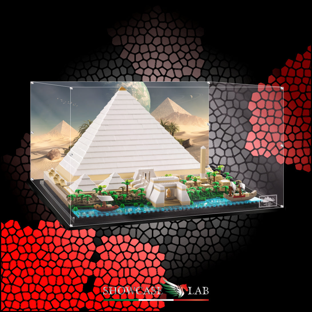 Teca LS61 | Per Set Lego® 21058 - La Grande Piramide di Giza