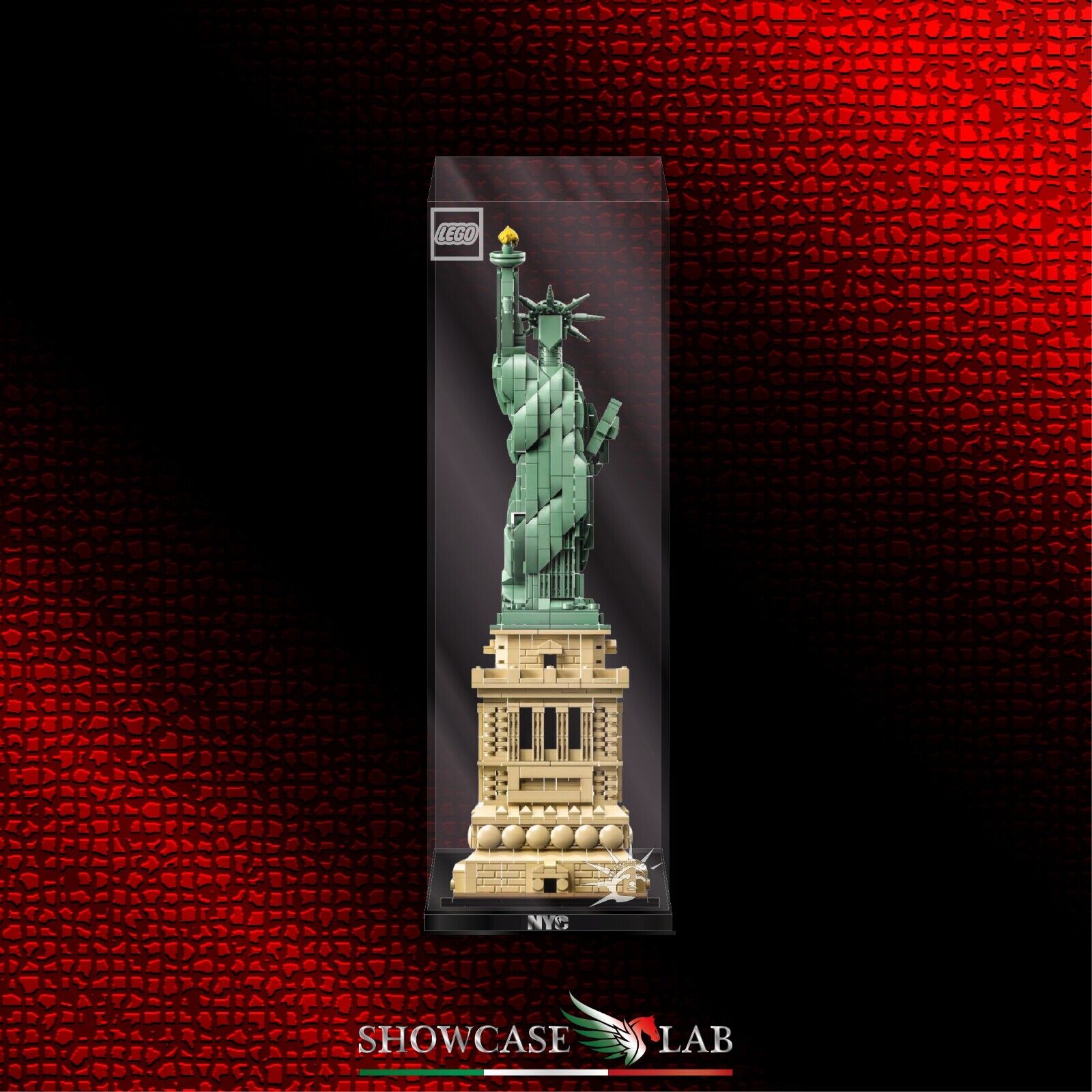 Teca L94  Per Set Lego 21042 - Statua della libertà – Showcase Lab 🇮🇹