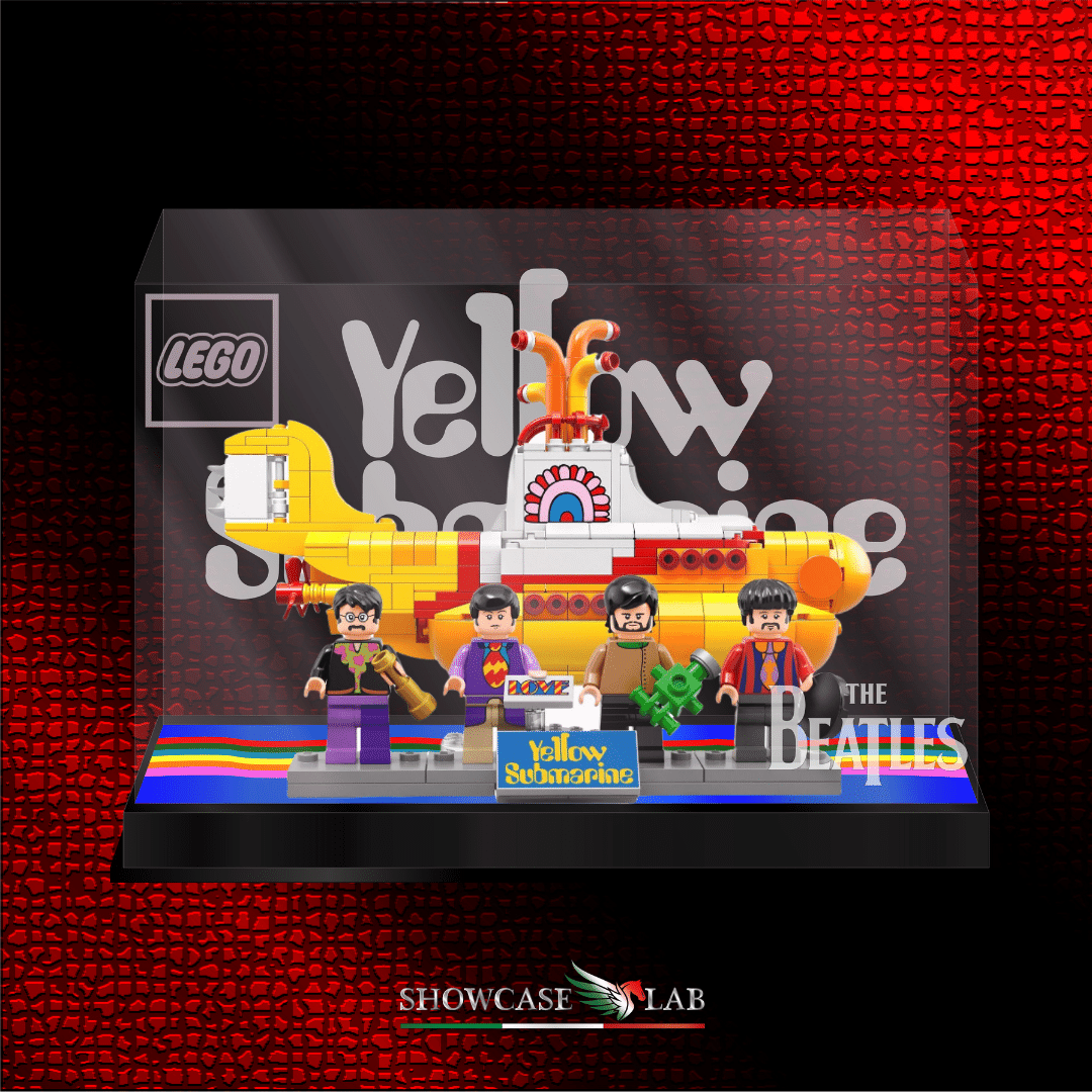 Teca Per Set Lego 21306 The Beatles Yellow Submarine – Showcase Lab 🇮🇹