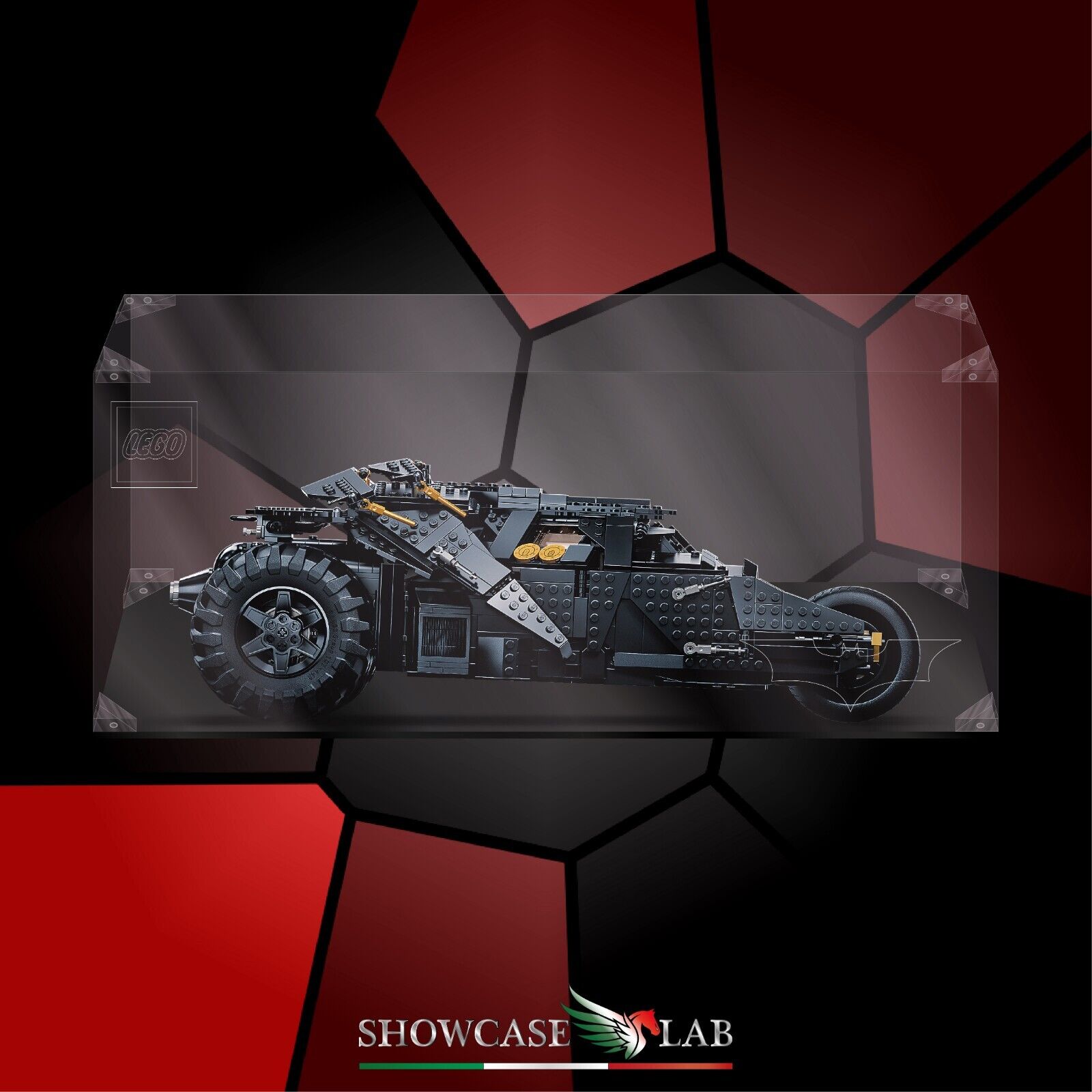 Teca per Set Lego 76240 Batmobile Tumbler – Showcase Lab