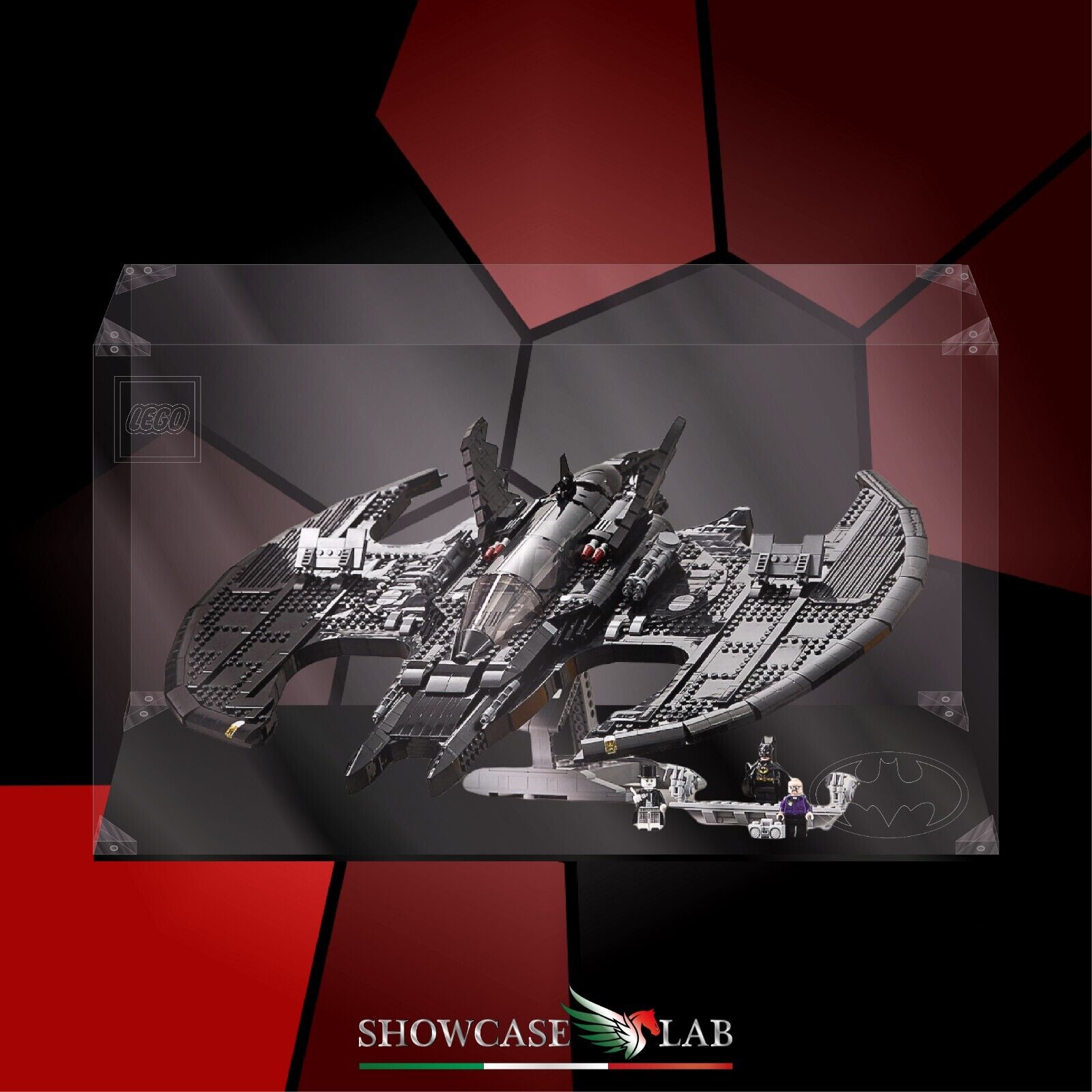 Teca per Set Lego 76161 BatWing – Showcase Lab 🇮🇹