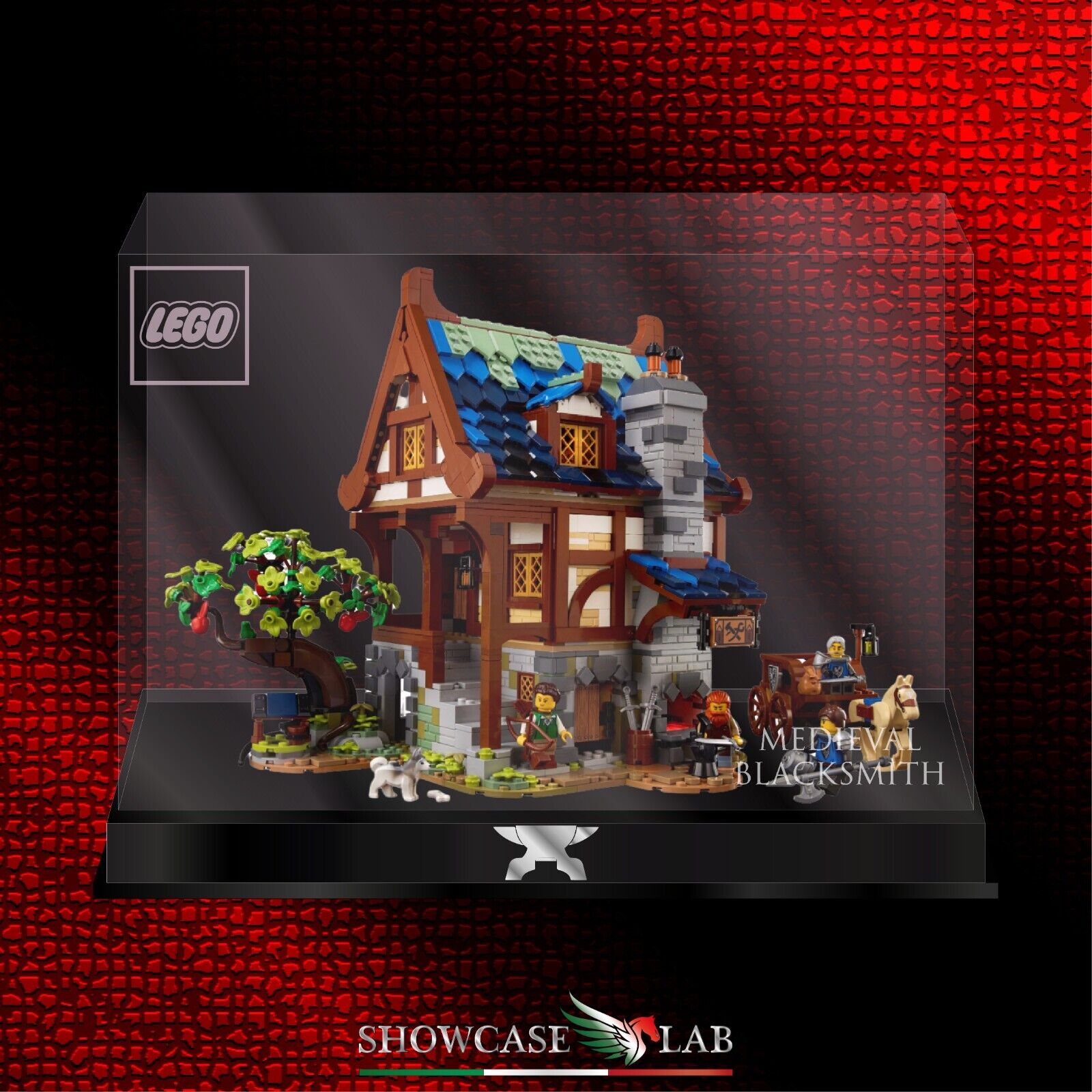 Teca L80  Per Set Lego 21325 - Fabbro medievale – Showcase Lab 🇮🇹