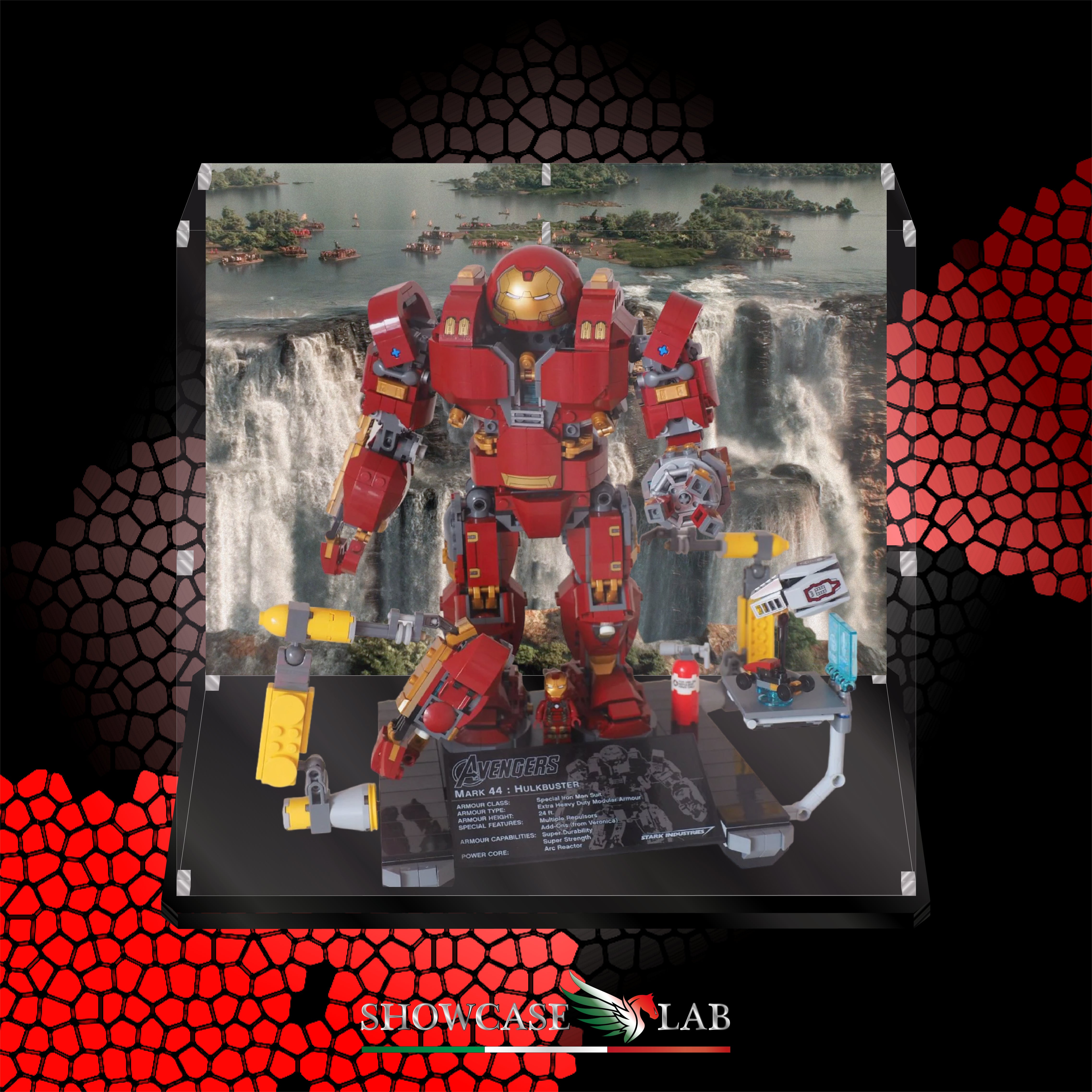 TECA LS122 | PER SET LEGO® 76105 - HULKBUSTER : ULTRON