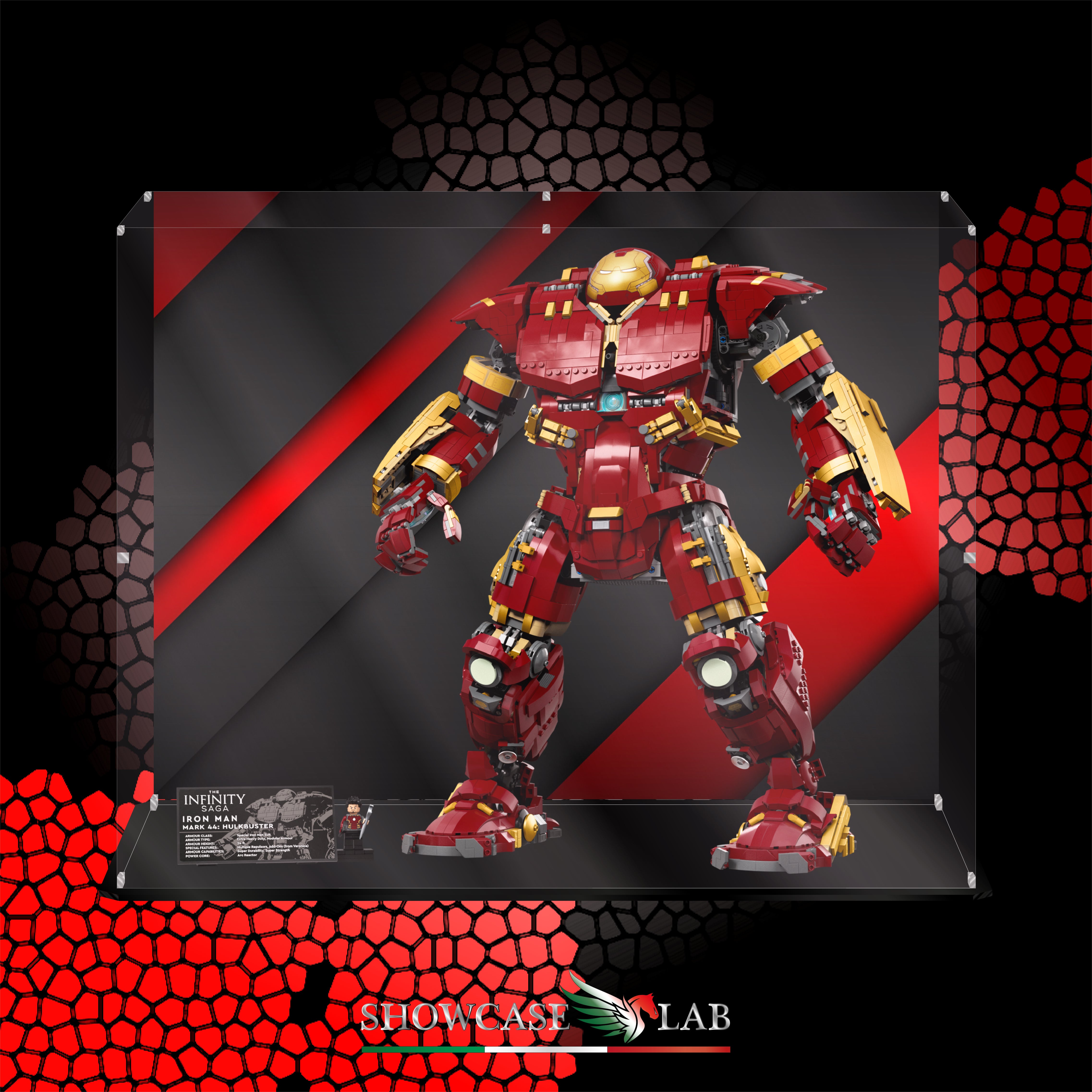 TECA LS125 | PER SET LEGO® 76210 - HULKBUSTER