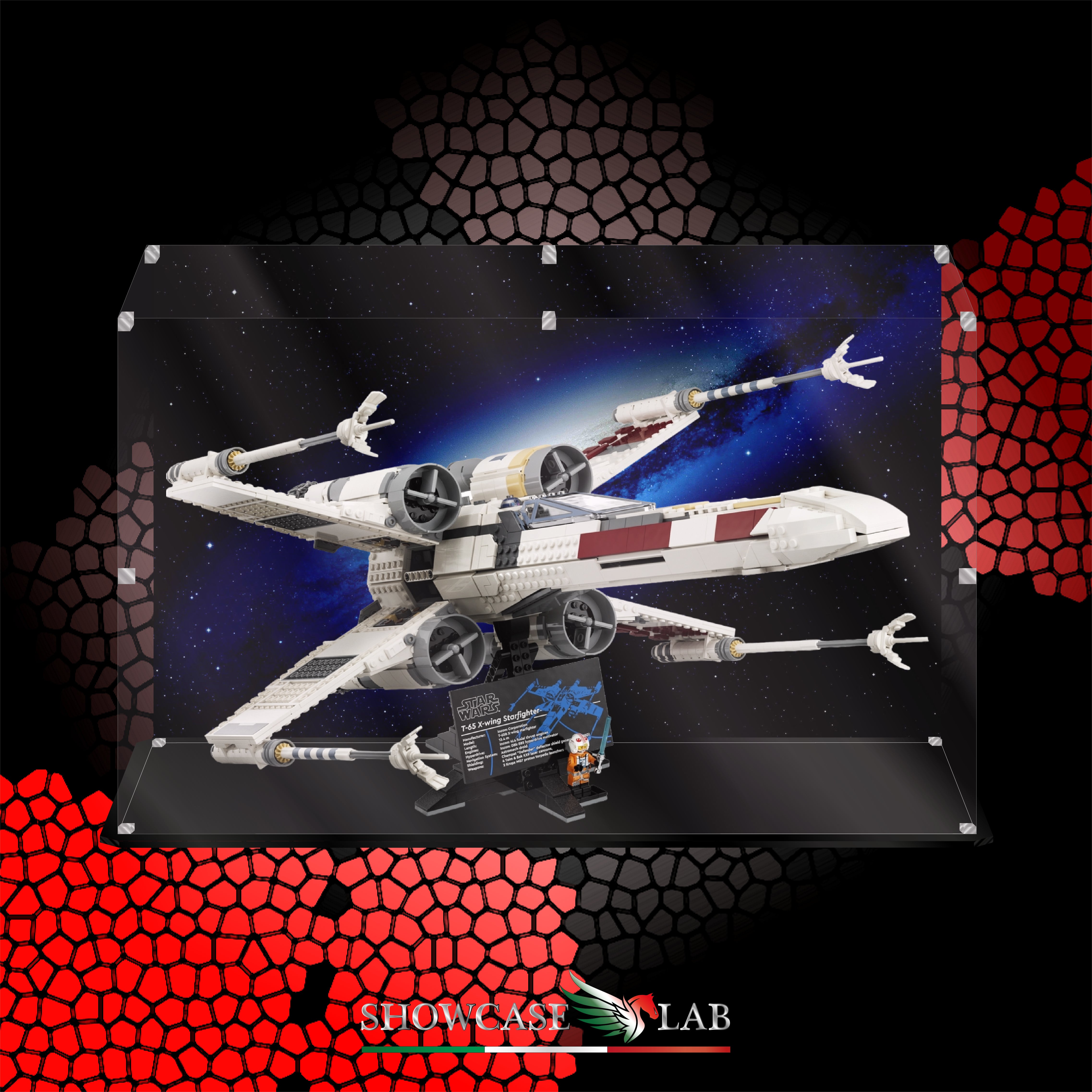 TECA LS156 | PER SET LEGO® 75335 - X WING STARFIGHTER