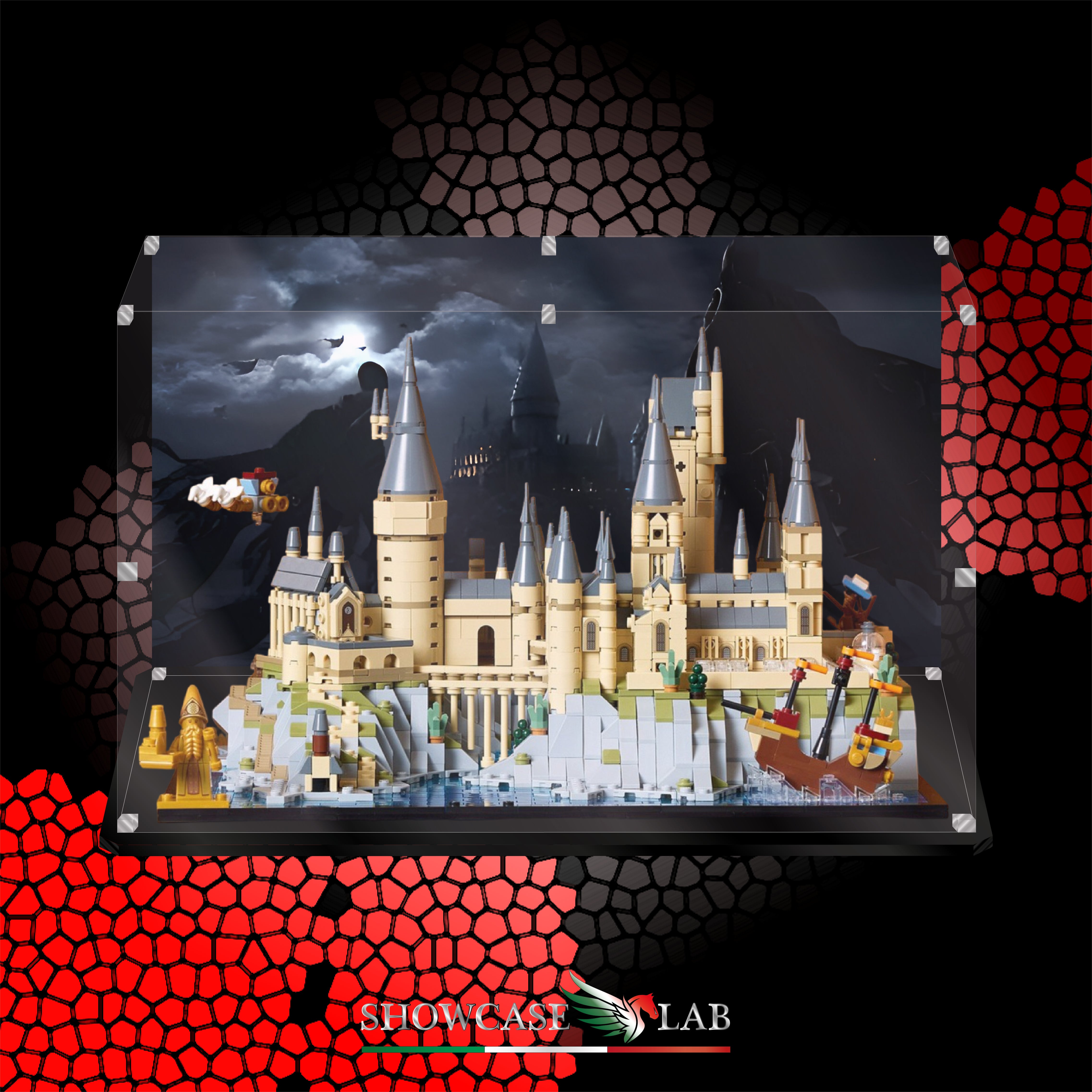 TECA LS183 | PER SET LEGO® 74619 CASTELLO E PARCO DI HOGWARTS