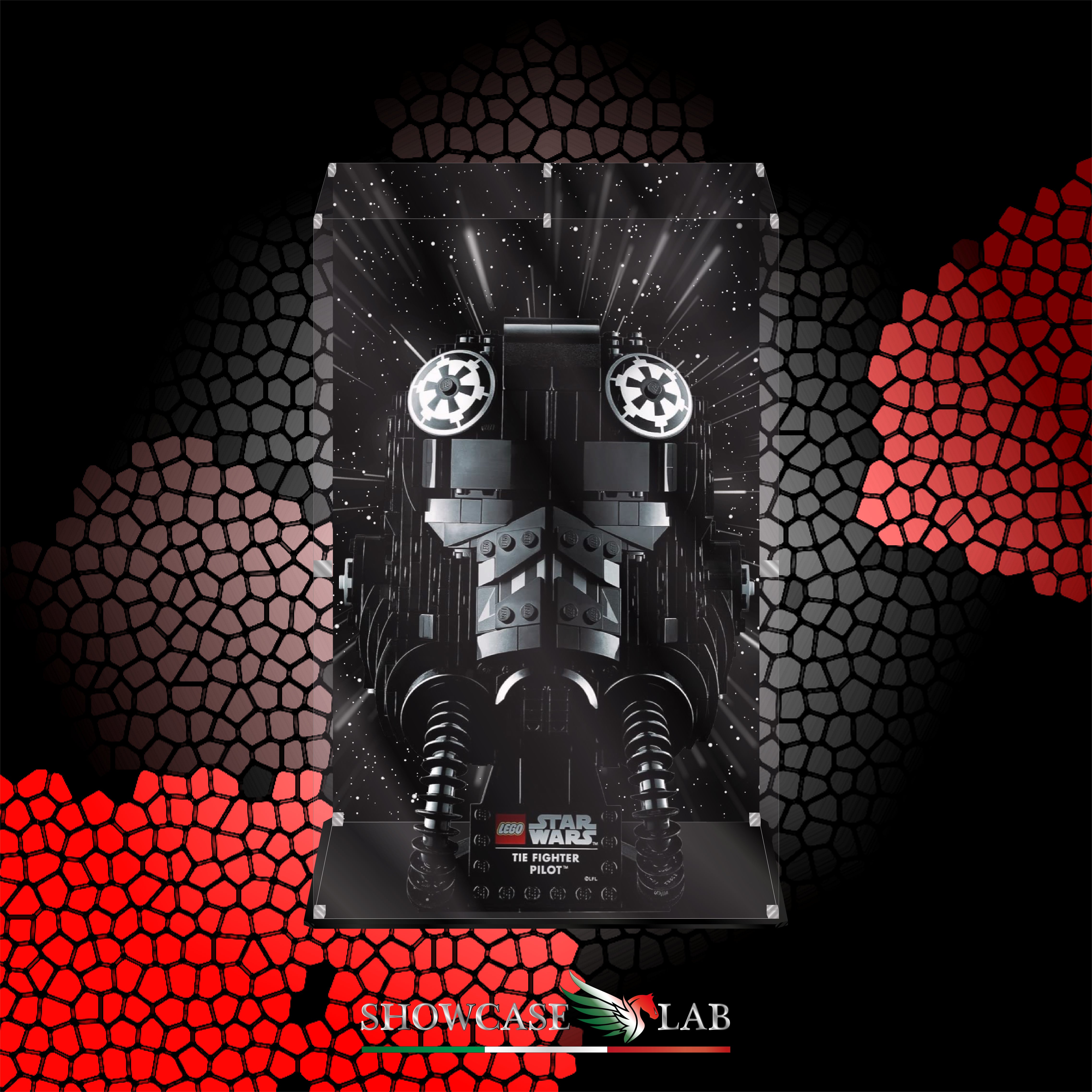 TECA LS199 | PER SET LEGO® 75274 | STAR WARS - CASCO DA PILOTA DI TIE FIGHTER