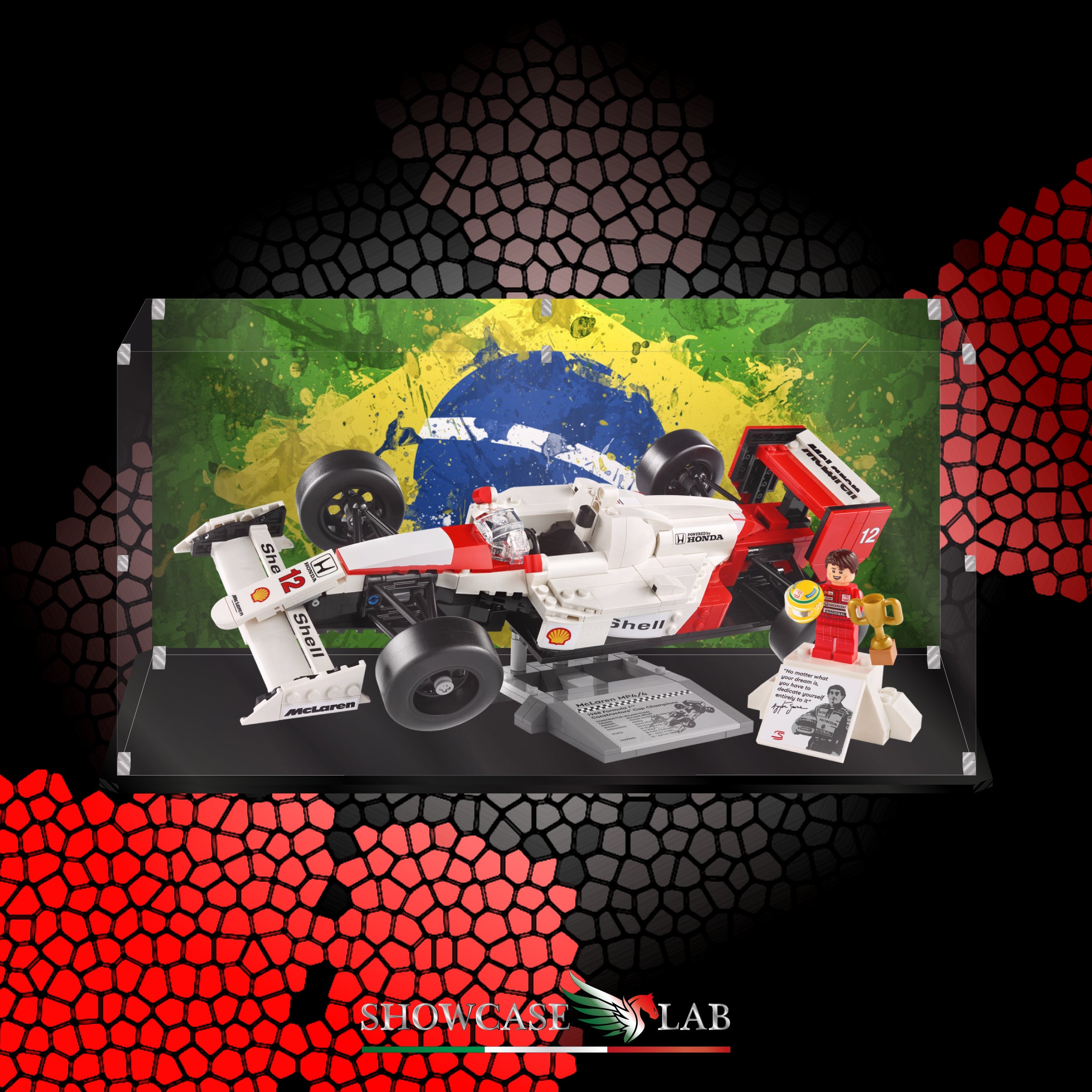 TECA LS216 | PER SET LEGO® 10330 - F1 MCLAREN MP4/4 E AYRTON SENNA