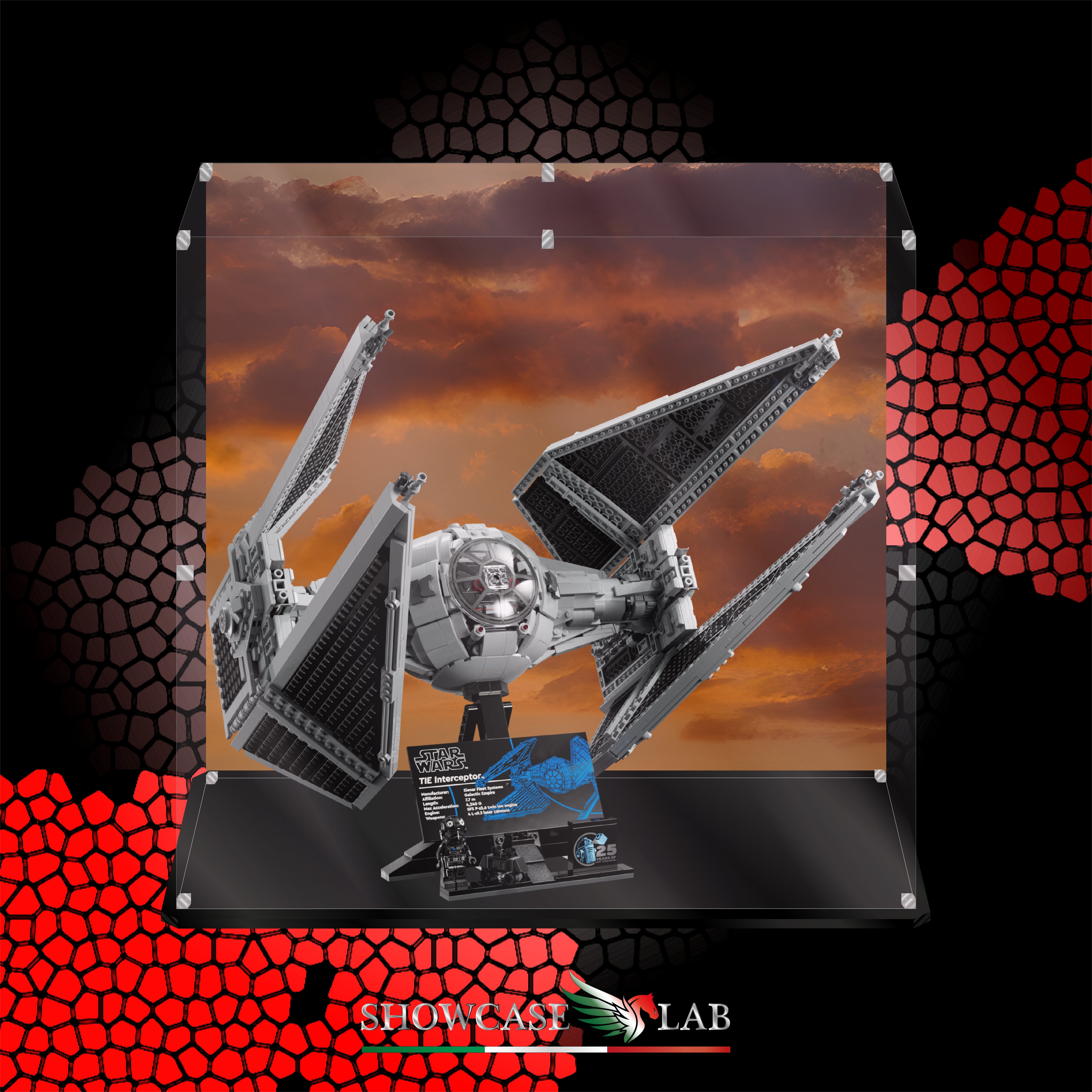 TECA LS227 | PER SET LEGO® 75382 - TIE INTERCEPTOR