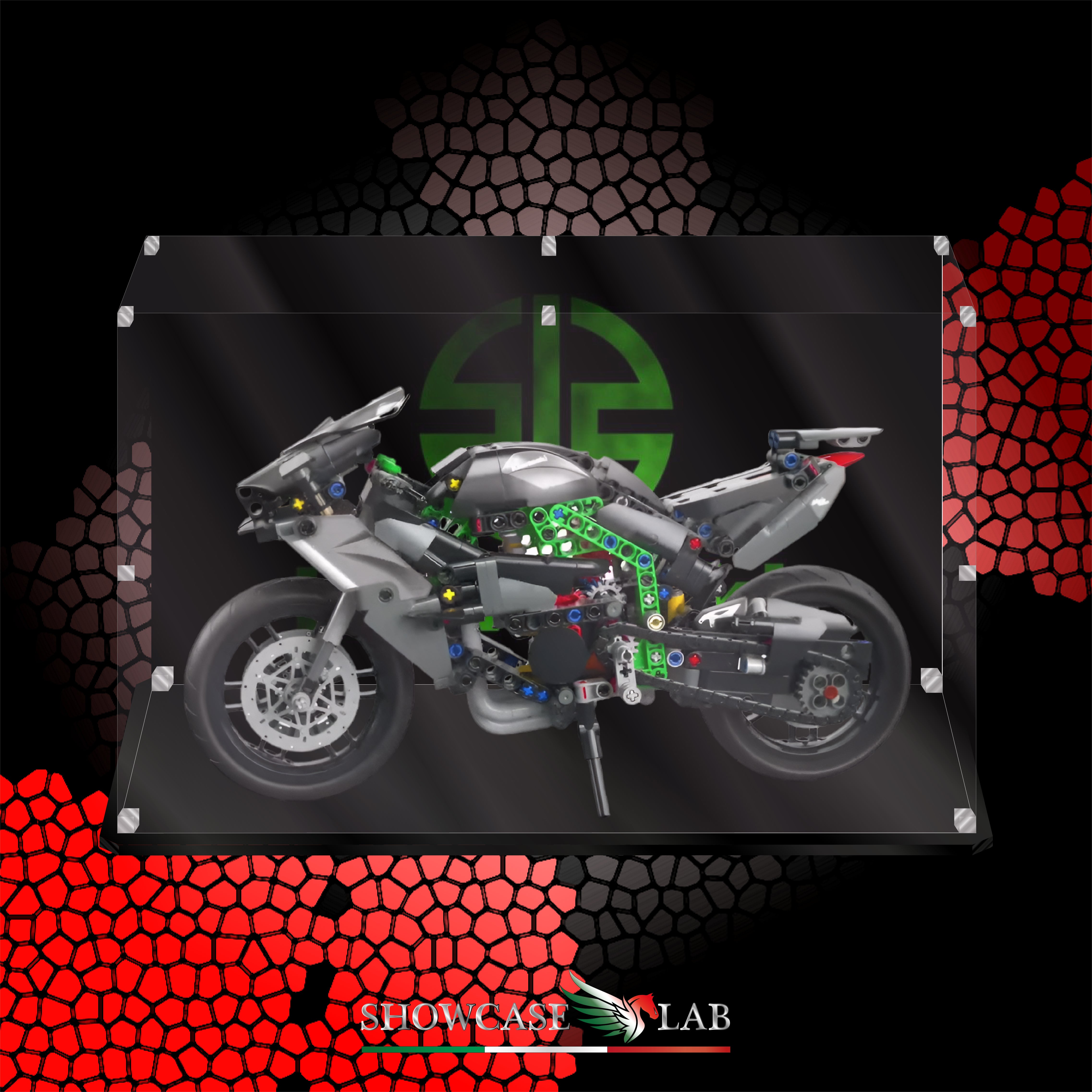 TECA LS229 | PER SET LEGO® 42170 - KAWASAKI NINJA H2R