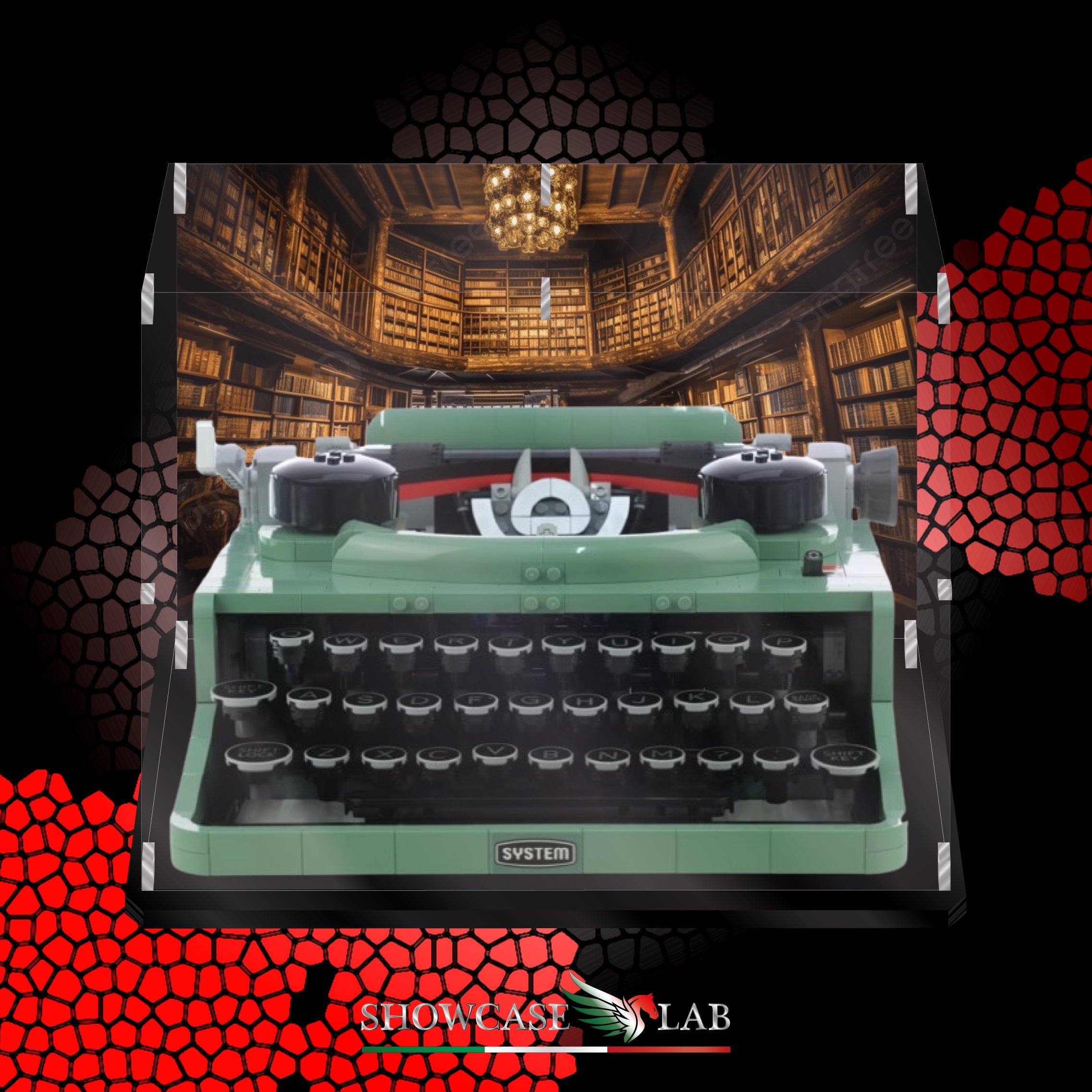 TECA LS51 PER SET LEGO® 21327 MACCHINA DA SCRIVERE