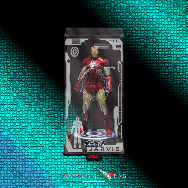 Teca HT10 | Per Hot Toys MMS256 D07 Iron Man Mark III