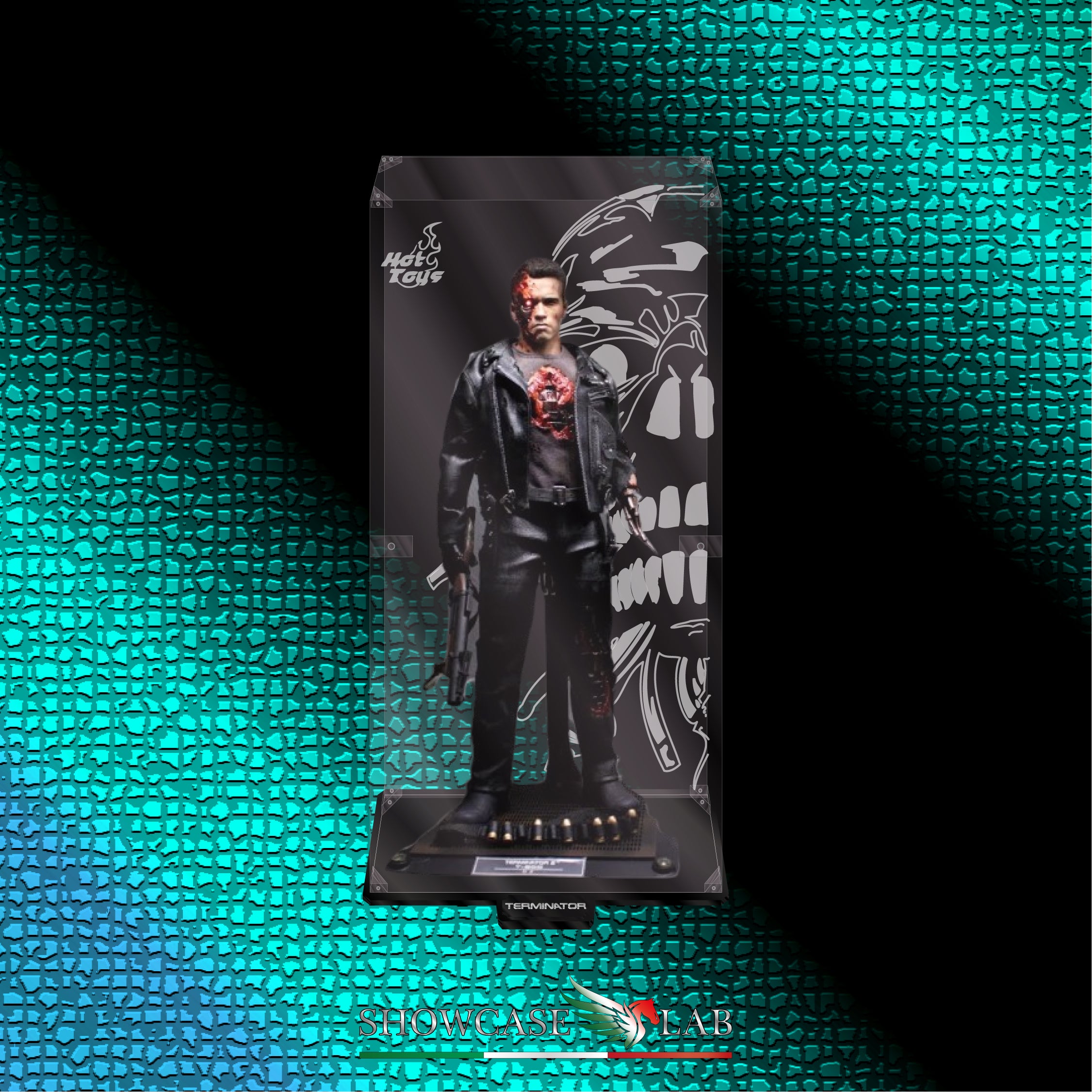 Teca HT13 | Per Hot Toys DX10 Terminator