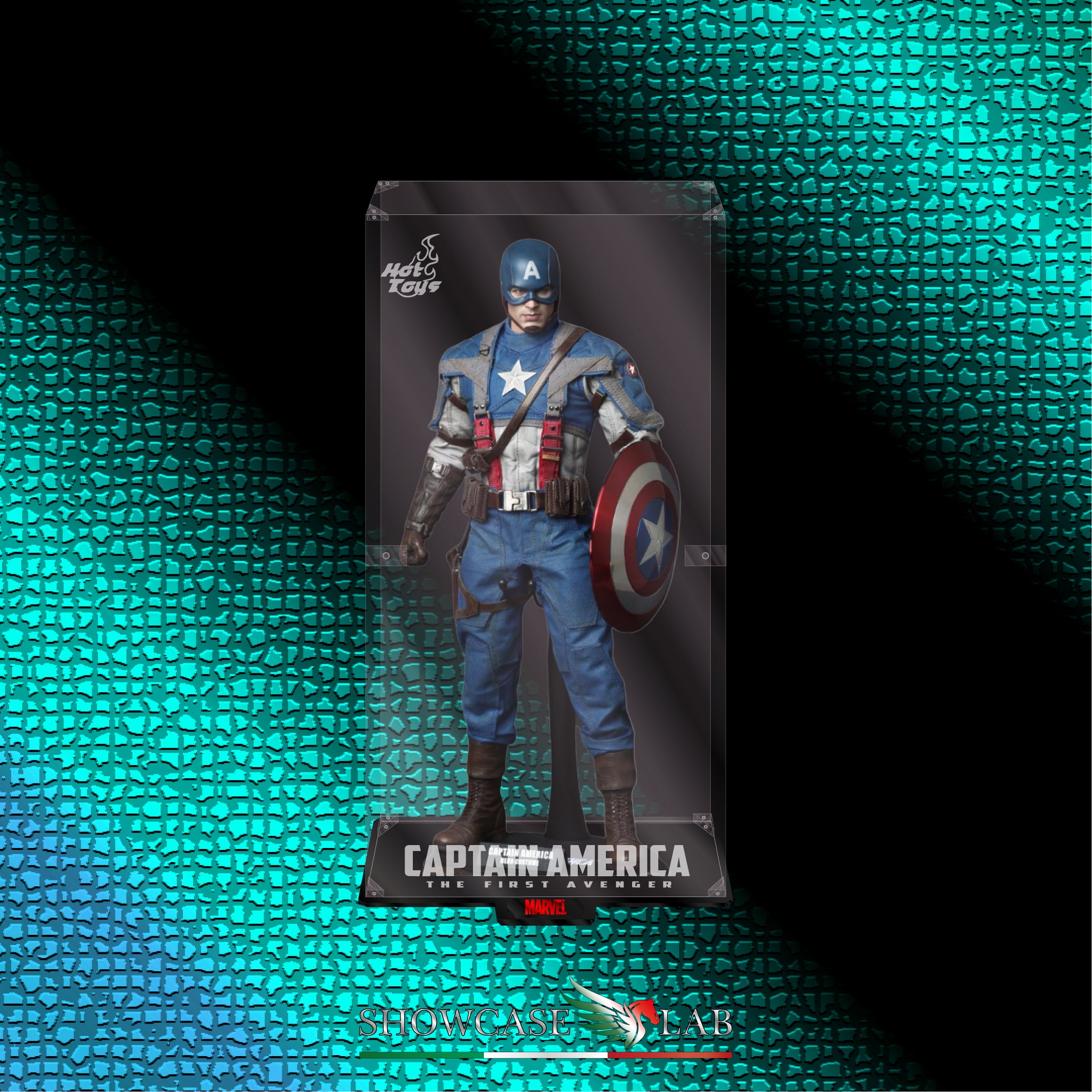 Teca HT14 | Per Hot Toys MMS156 Captain America The First Avenger