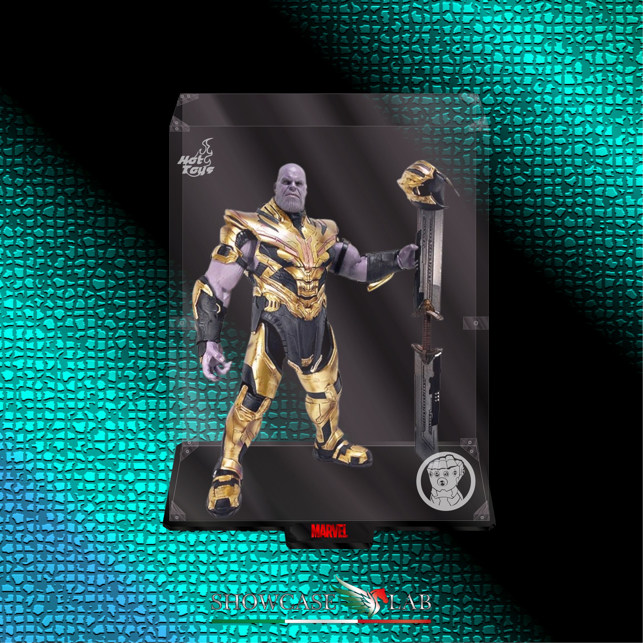 Teca HT17 | Per Hot Toys MMS529 Thanos