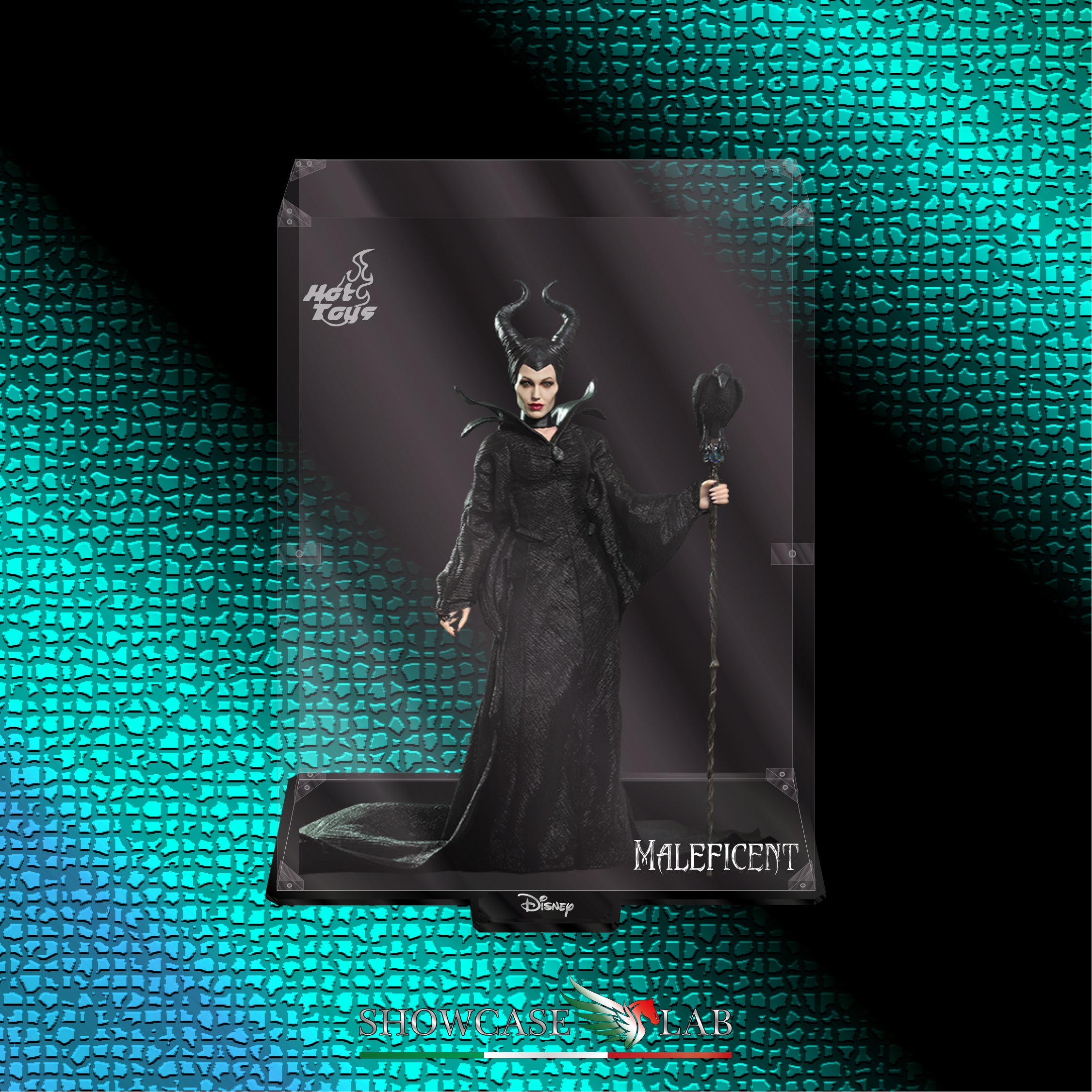 Teca HT21 | Per Hot Toys MMS247 Malefica Angelina Jolie