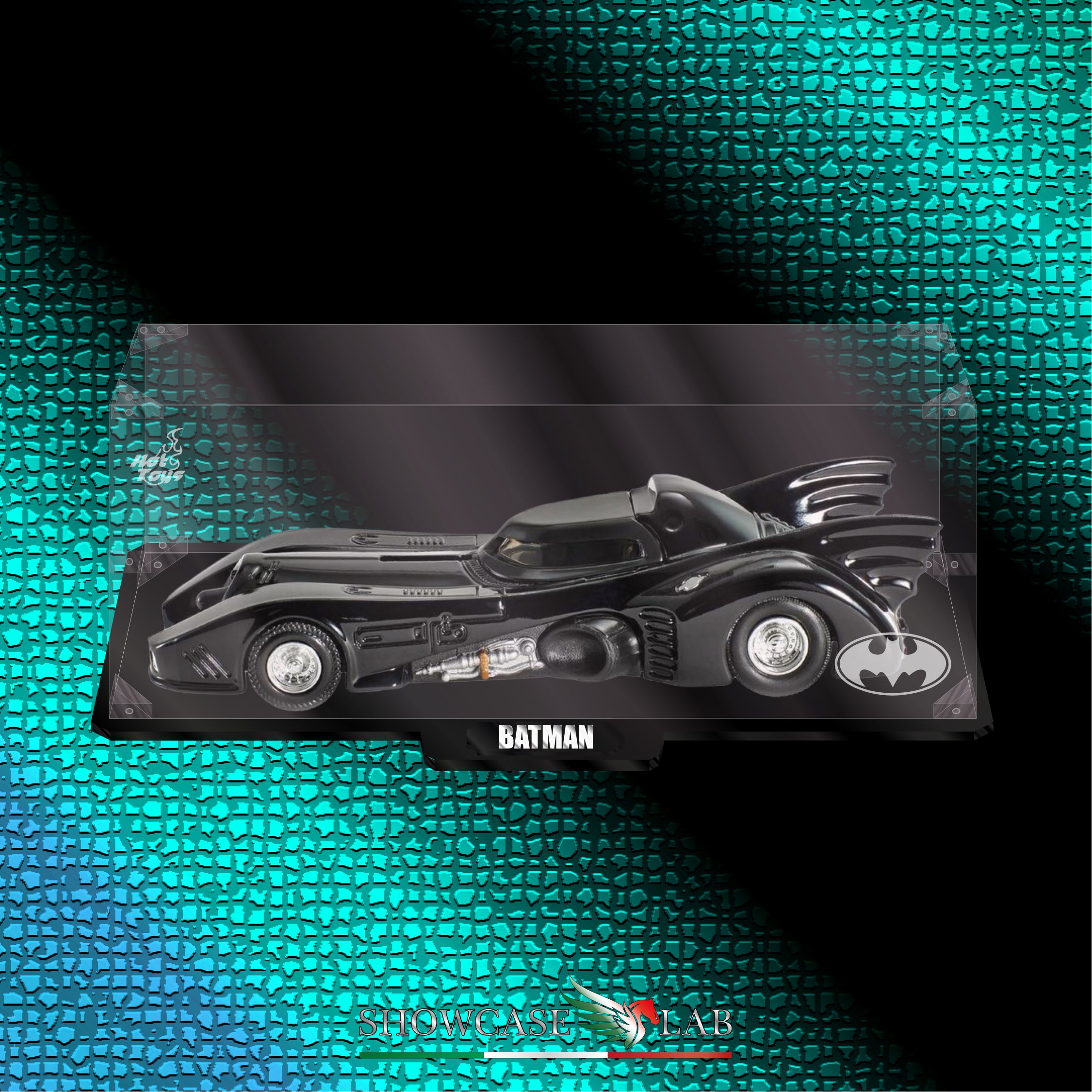 Teca HT26 | Per Batmobile 89 Hot Toys 1/6 - Batman mod.1