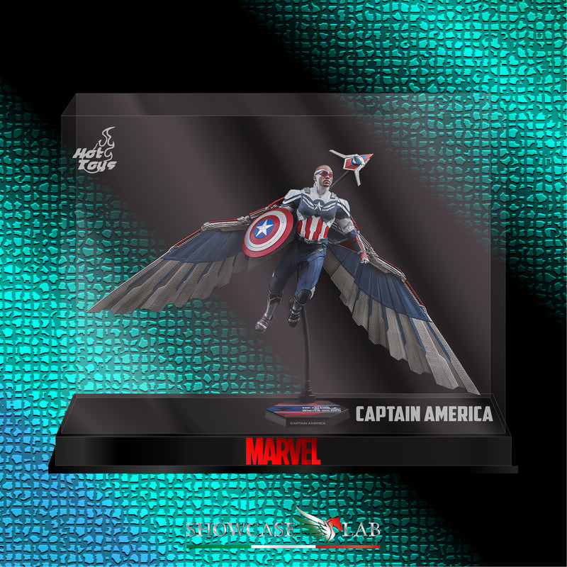 Teca HT51 | Per Hot Toys Captain America The Falcon and The Winter Soldier