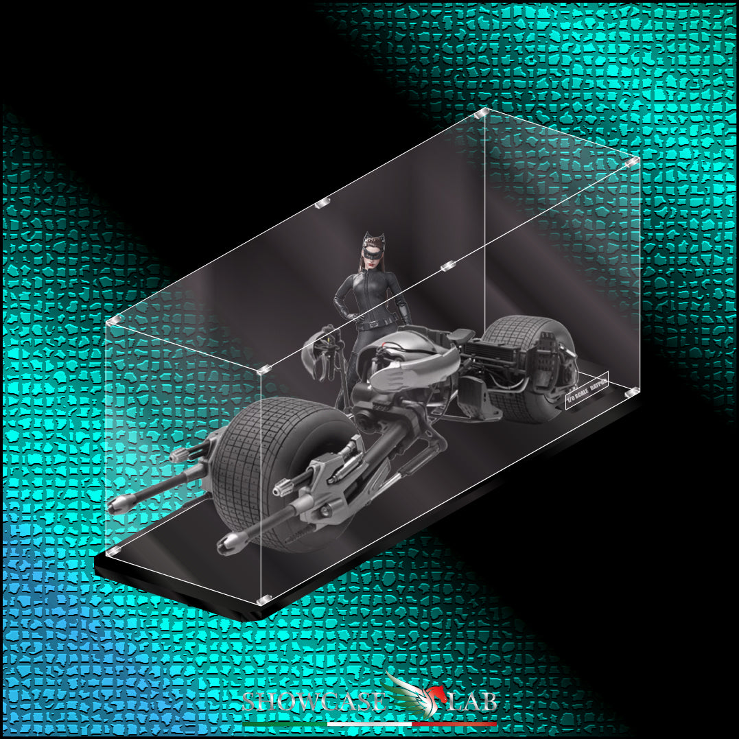 Teca HT44 | Per Hot toys® & Doll 1/6 - BATPOD -  THE DARK KNIGHT