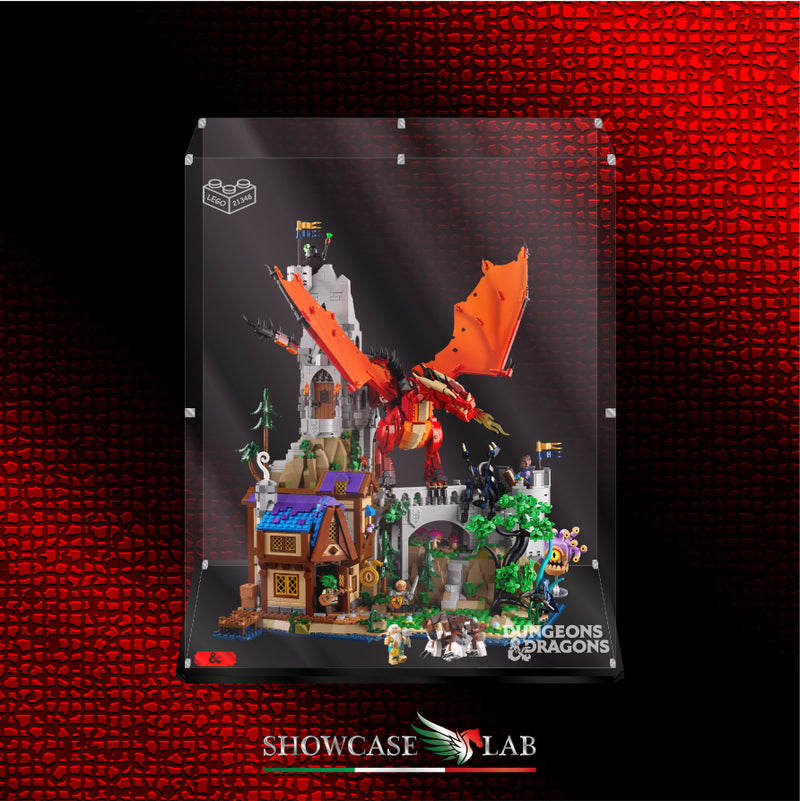 Teca L224 | Per Set Lego 21348 -  Dungeons & Dragons: Il racconto del Drago Rosso