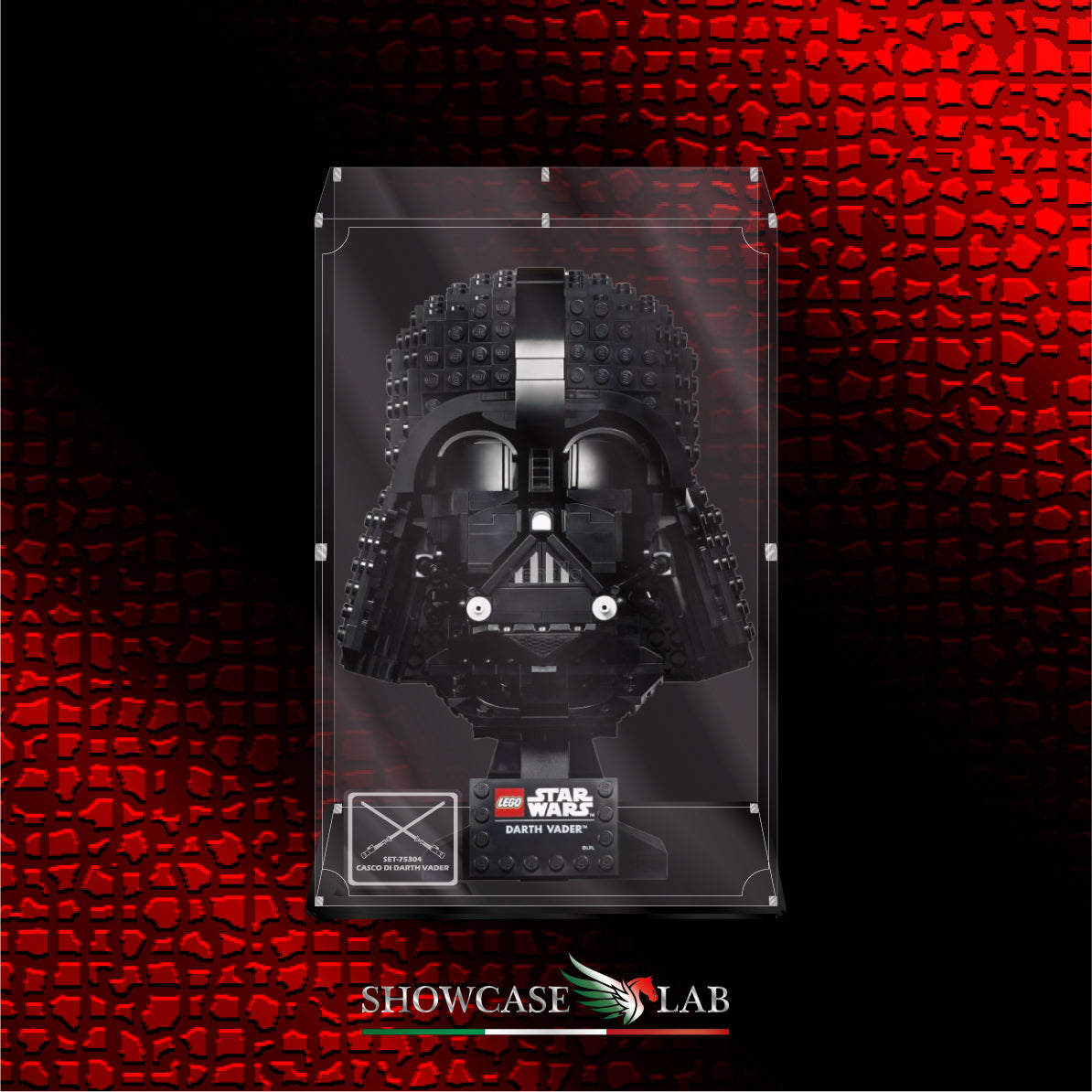 Teca L33 | Per Set Lego® 75304 Casco di Darth Vader