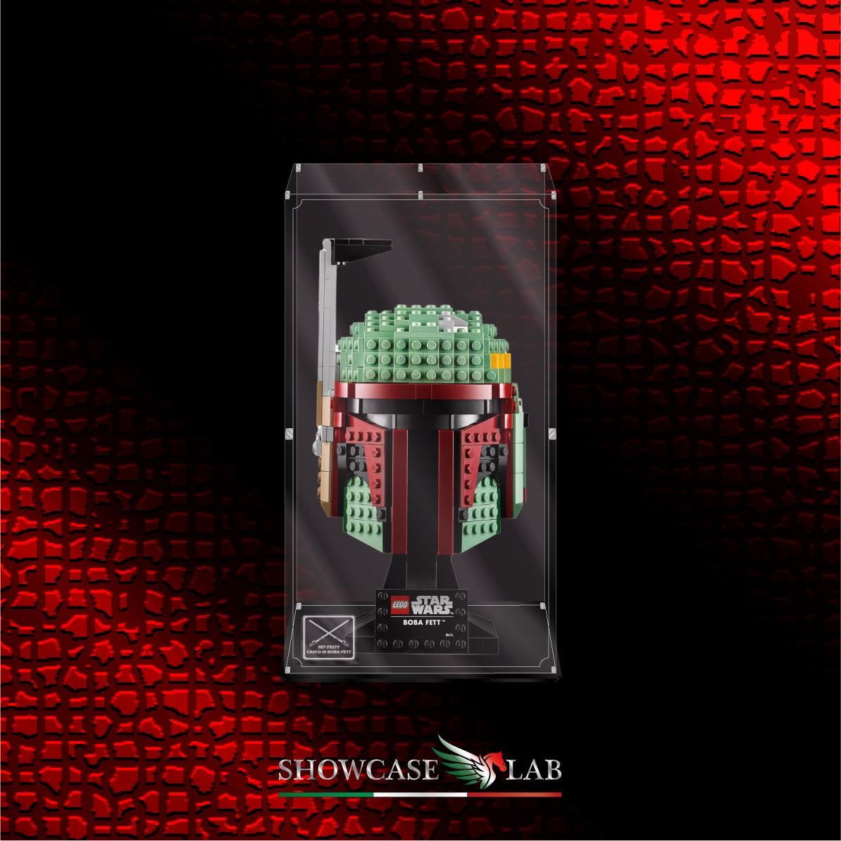 Teca L34 | Per Set Lego® 75277 Casco di Boba Fett