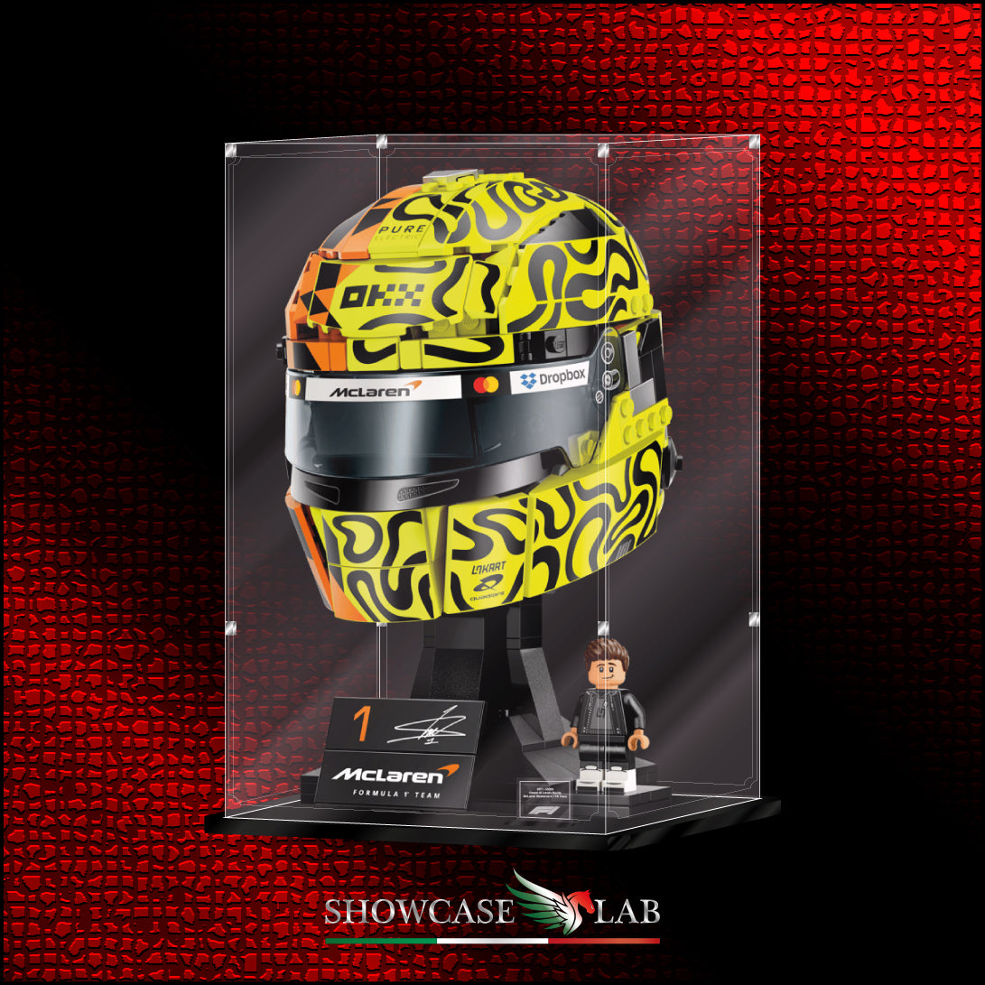 Teca L411 | Per Set Lego® 43023 -  Casco di Lando Norris McLaren Mastercard F1® Team