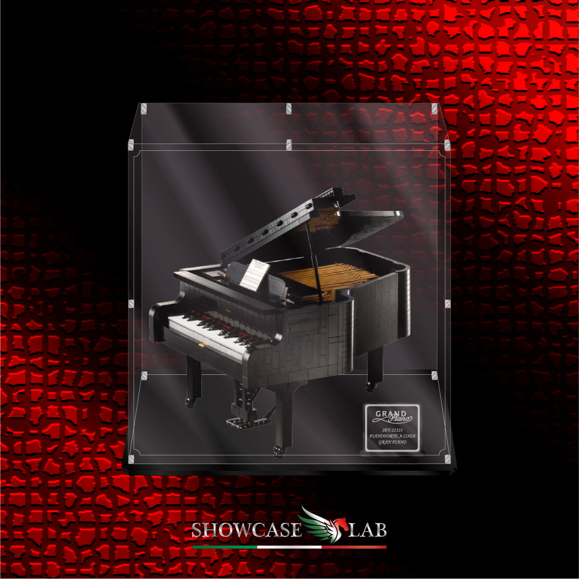 Teca L59 | Per Set Lego® 21323 Pianoforte a Coda-Grand Piano