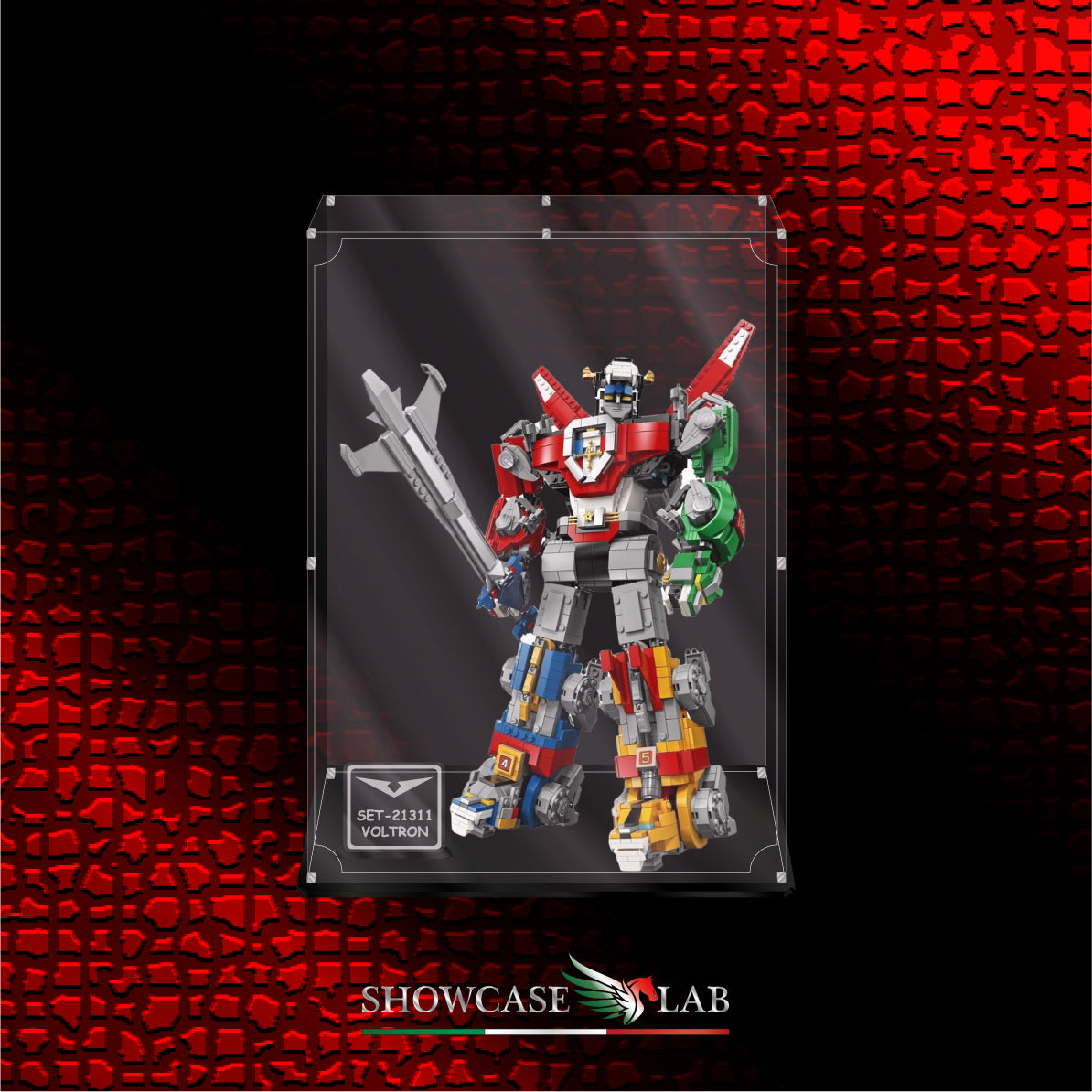 Teca L6 | Per Set Lego® 21311 Voltron