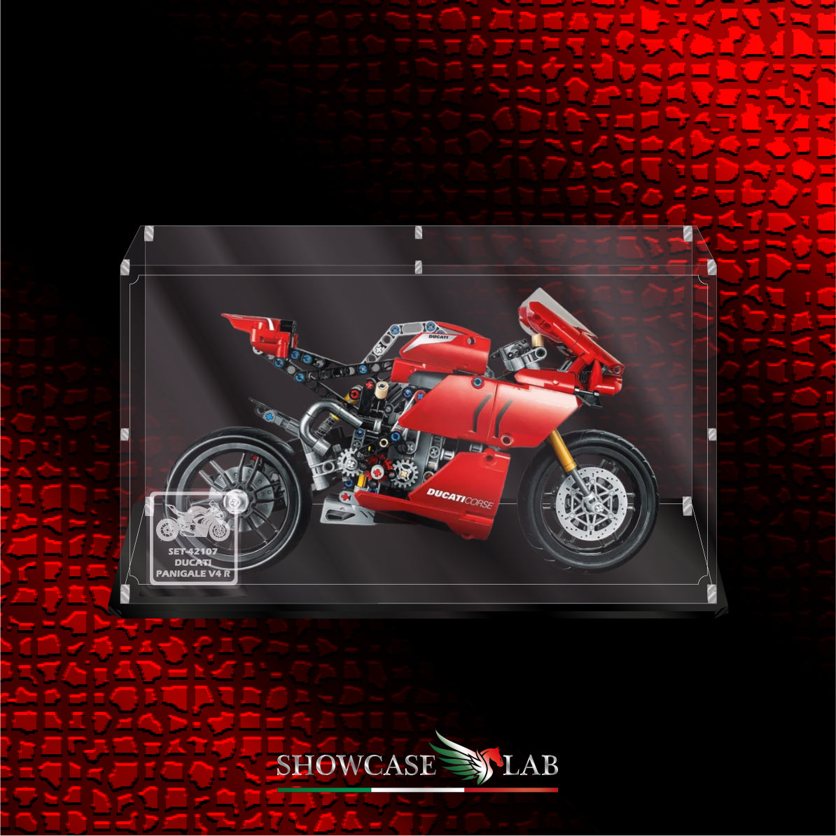 Teca L77 | Per Set Lego® 42107 - Ducati Panigale V4 R