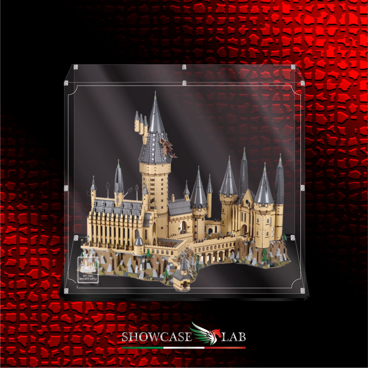 Teca L7 | Per Set Lego® 71043 Castello di Hogwarts