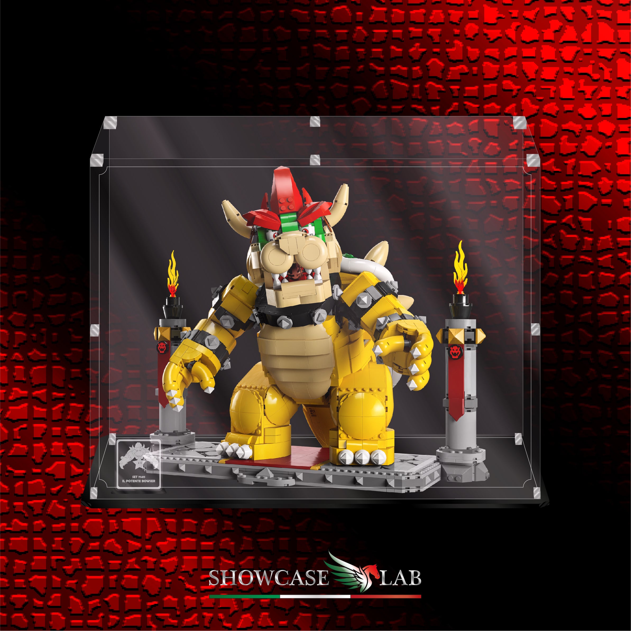 Teca L88 | Per Set Lego® 71411 - Il potente Bowser