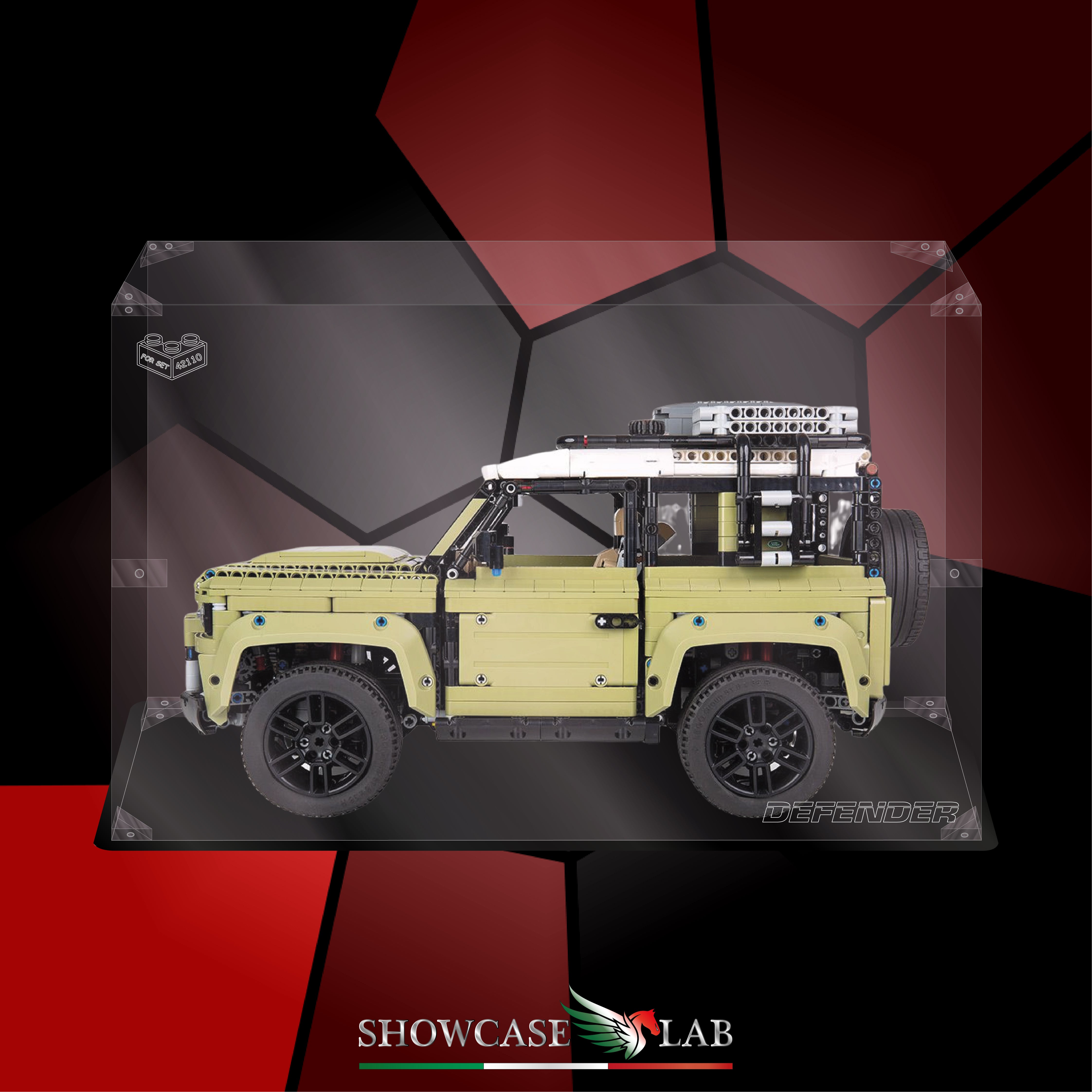 Teca LP12 | Per Set Lego® 42110 Land Rover Defender