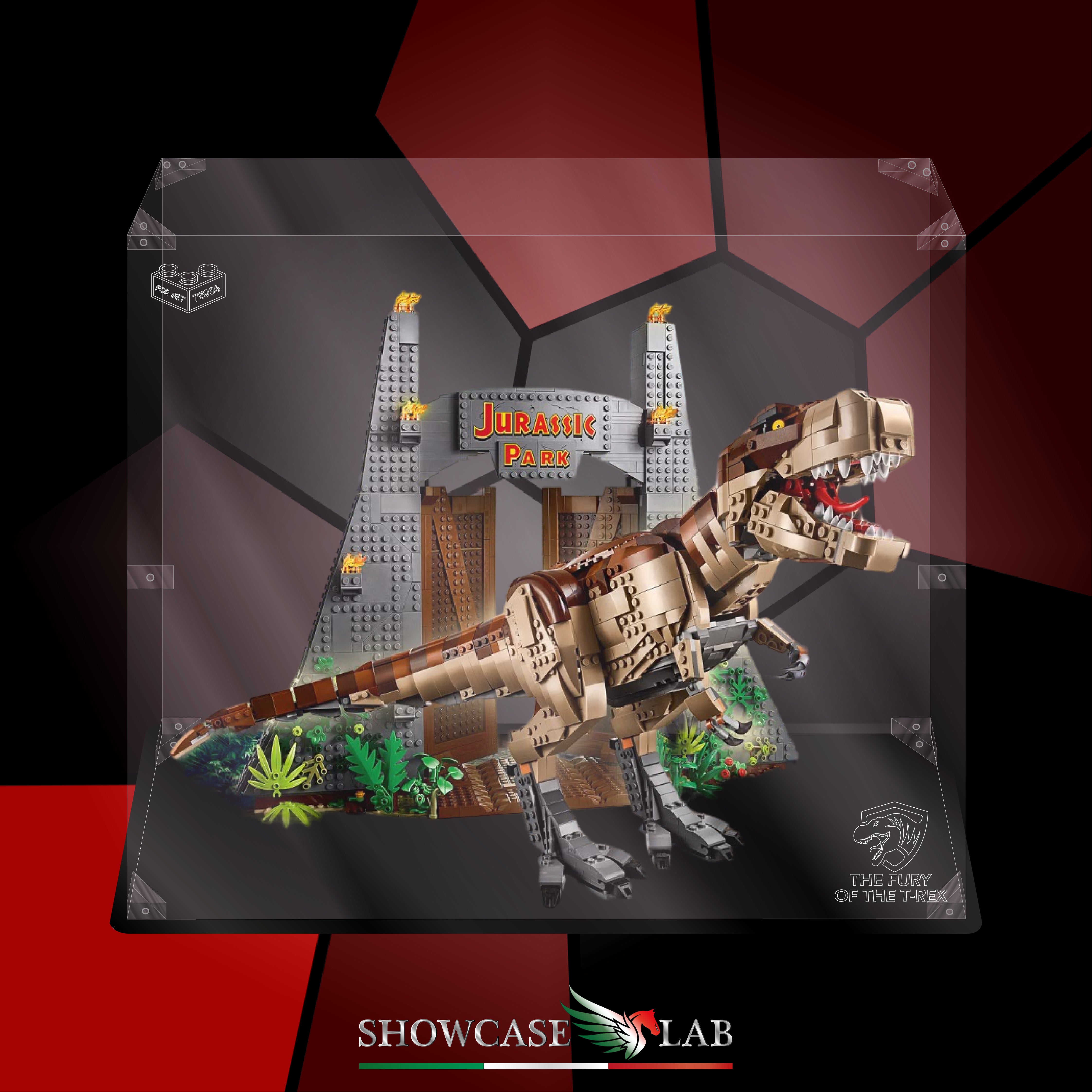 Teca LP147 | Per Set Lego® 75936 - LA FURIA DEL T-REX