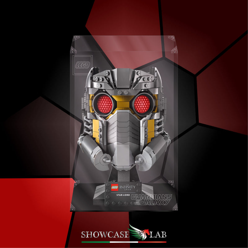Teca LP149  Per Set Lego 76251 - Il casco di star lord – Showcase Lab 🇮🇹