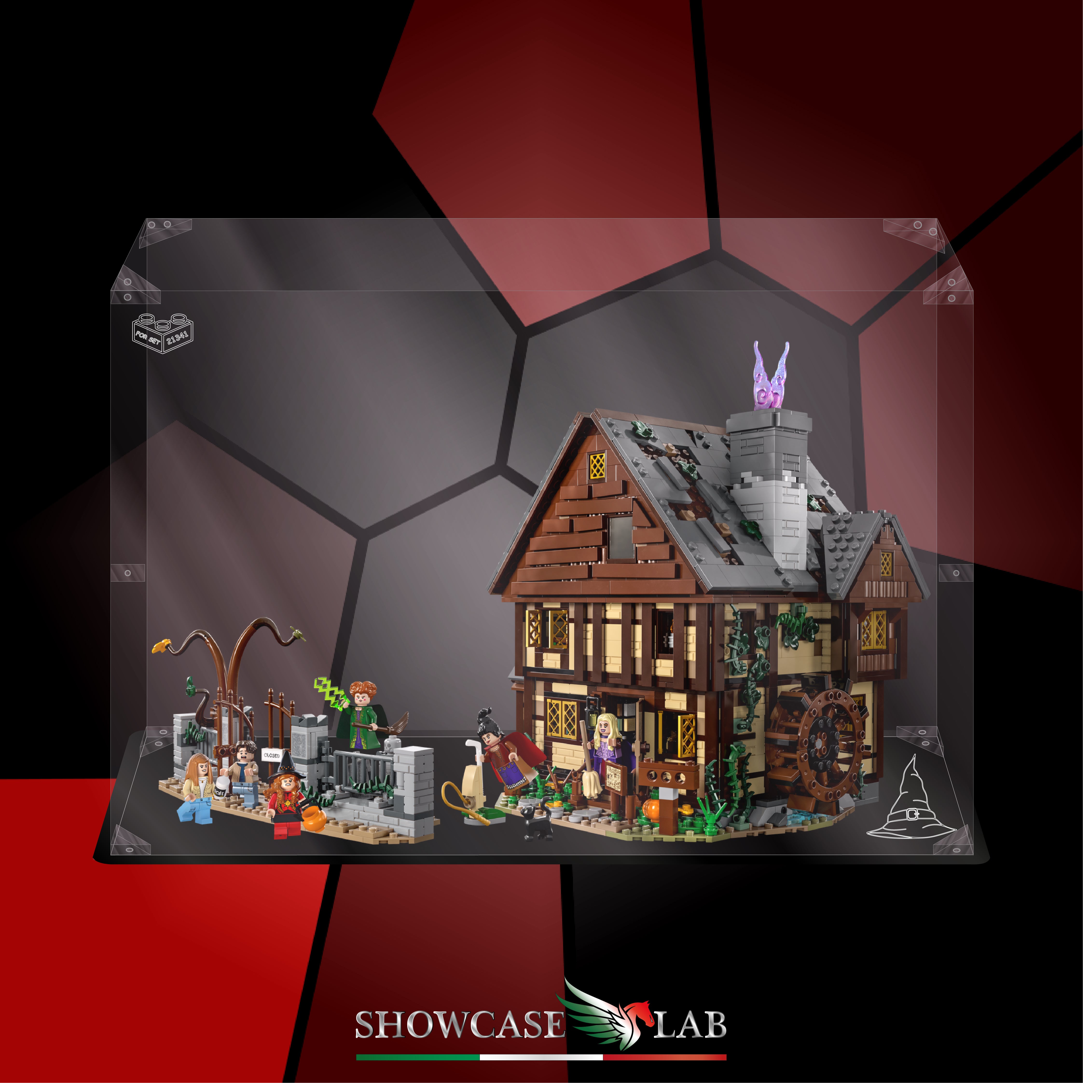 Teca LP175 | Per Set Lego® 21341 | Hocus Pocus - il cottage delle sorelle Sanderson